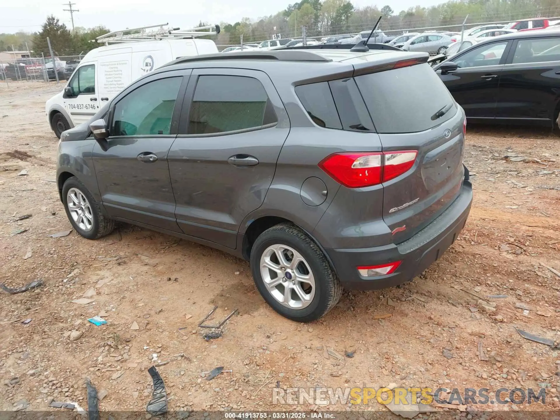 3 Photograph of a damaged car MAJ3S2GE3LC362997 FORD ECOSPORT 2020