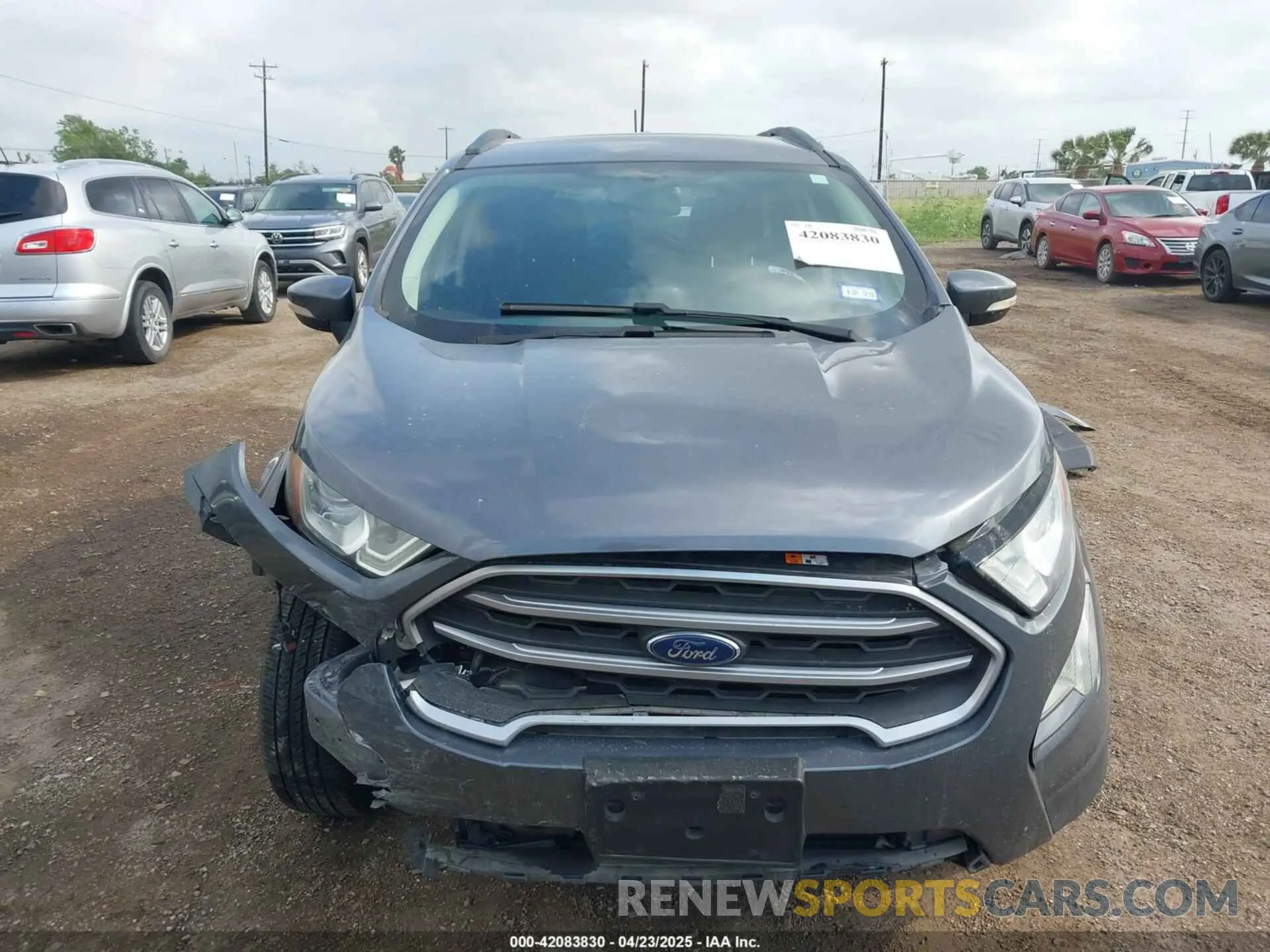 13 Photograph of a damaged car MAJ3S2GE3LC383798 FORD ECOSPORT 2020