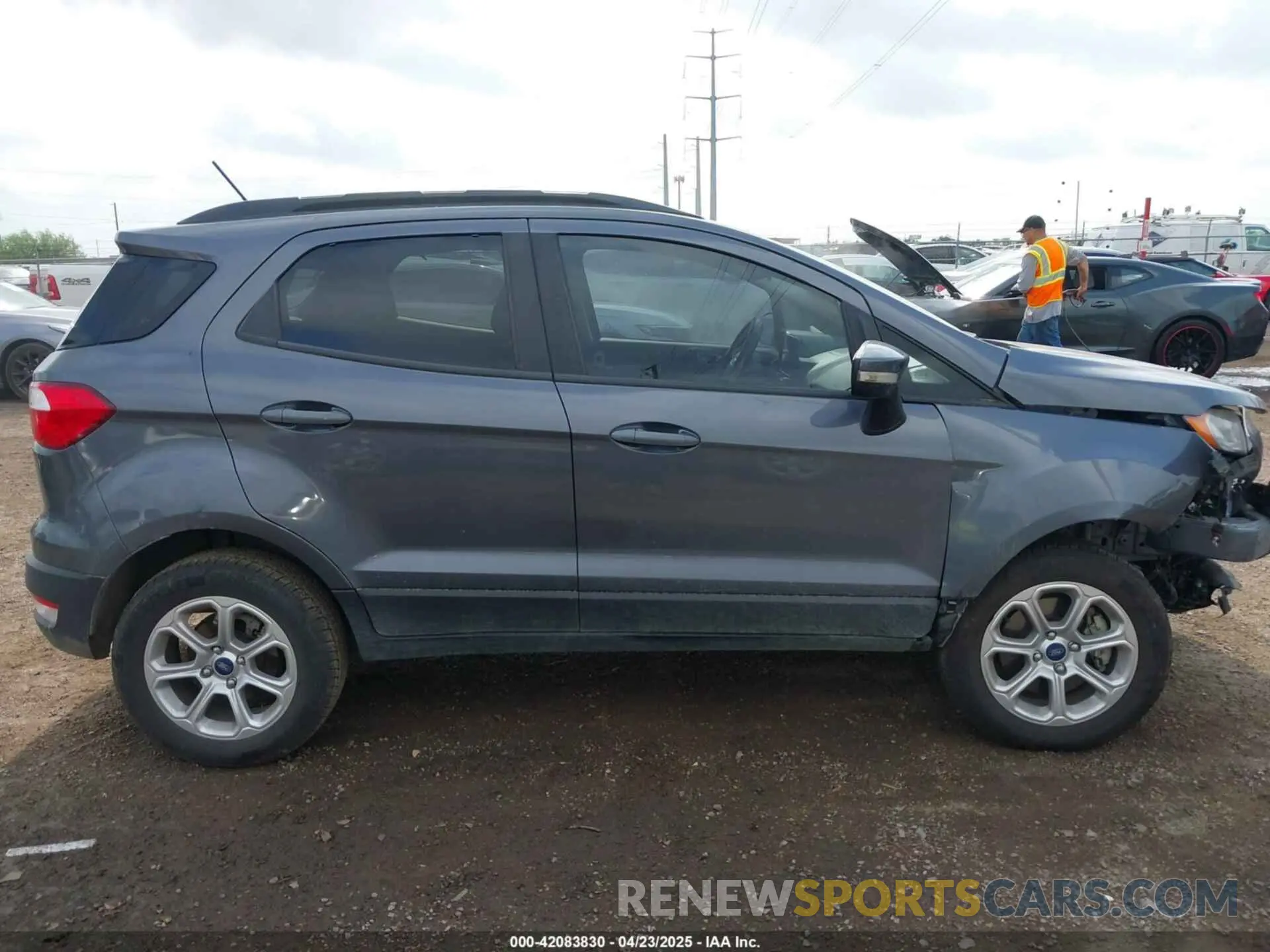 14 Photograph of a damaged car MAJ3S2GE3LC383798 FORD ECOSPORT 2020