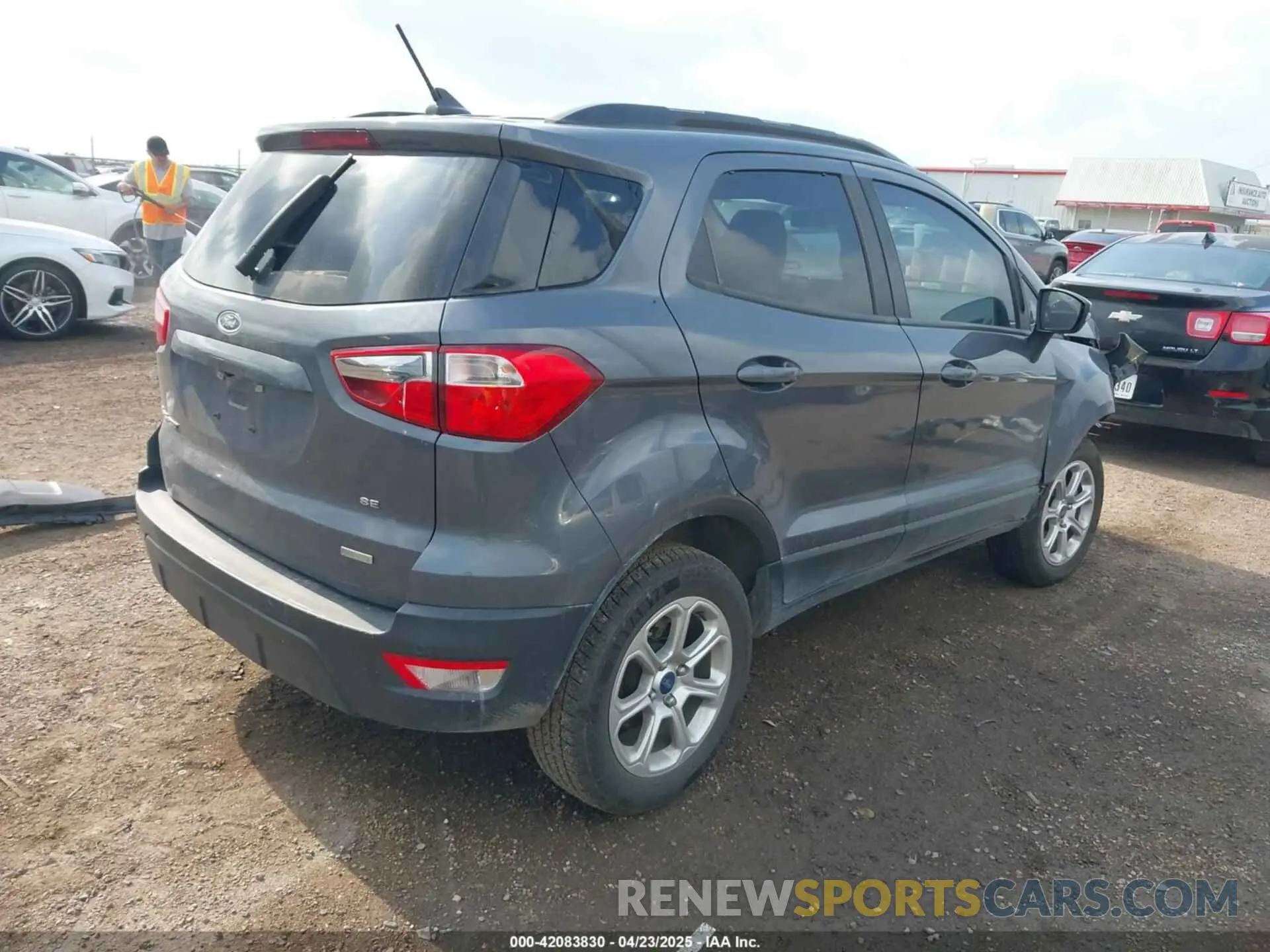 4 Photograph of a damaged car MAJ3S2GE3LC383798 FORD ECOSPORT 2020