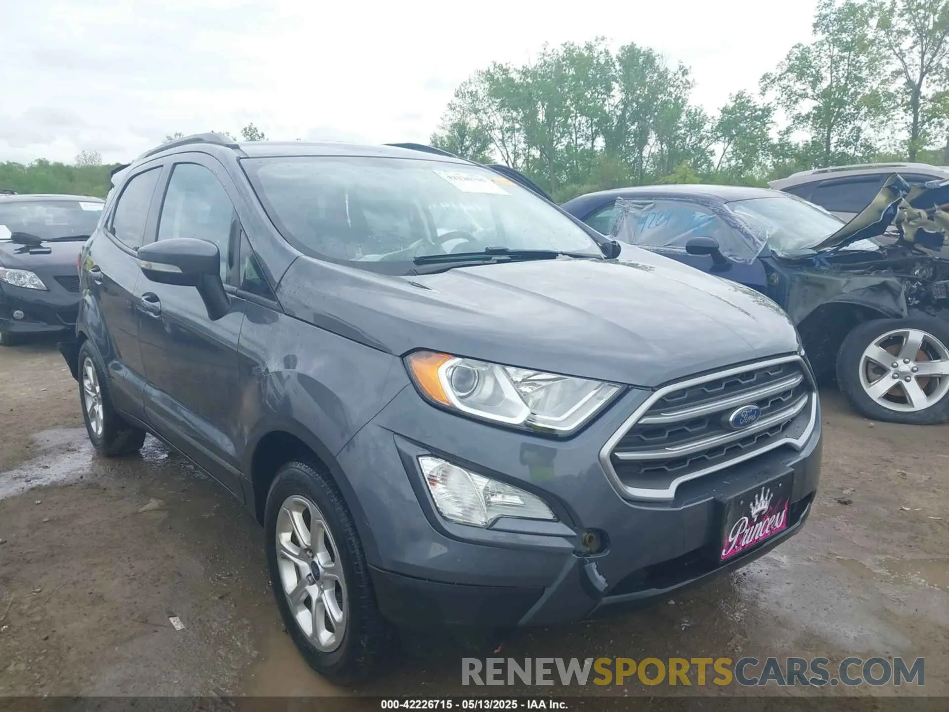1 Photograph of a damaged car MAJ3S2GE3LC386880 FORD ECOSPORT 2020