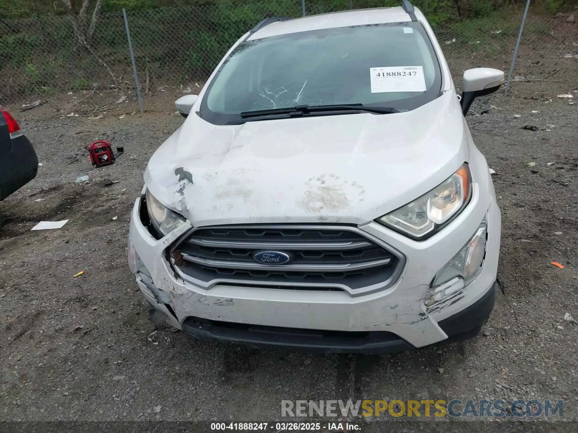 12 Photograph of a damaged car MAJ3S2GE4LC330219 FORD ECOSPORT 2020
