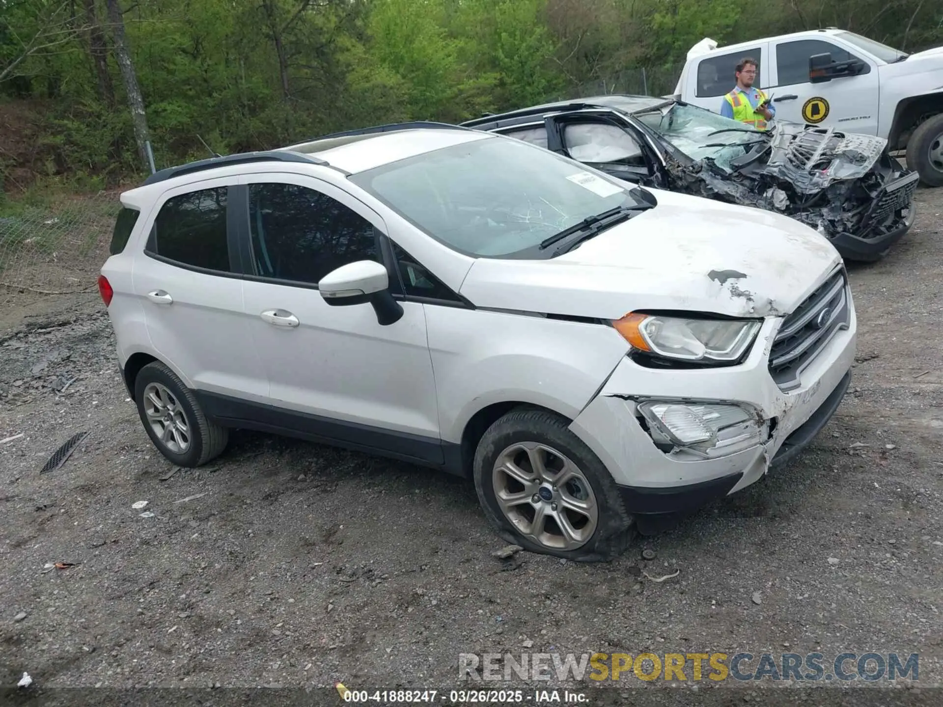 13 Photograph of a damaged car MAJ3S2GE4LC330219 FORD ECOSPORT 2020
