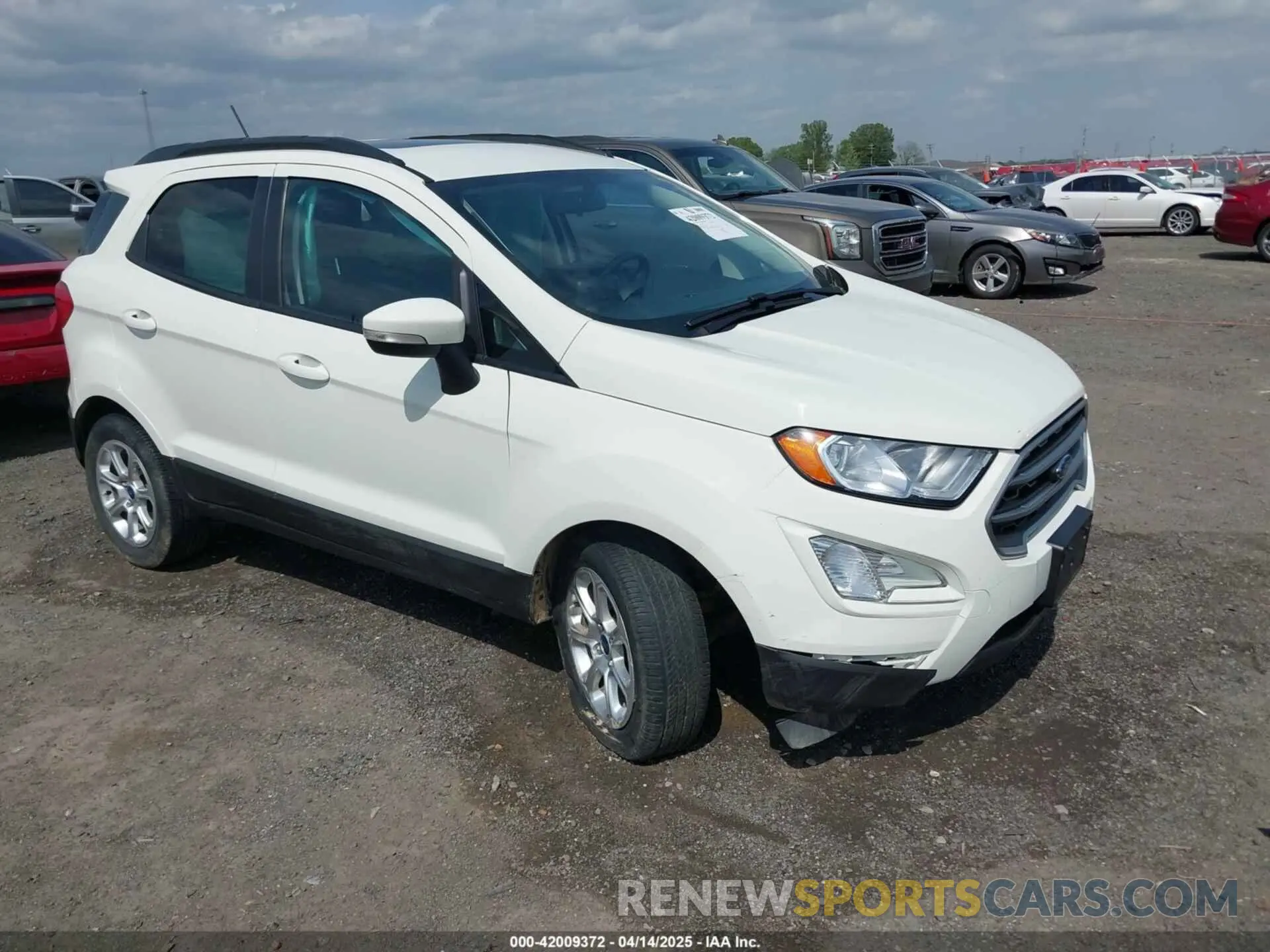 1 Photograph of a damaged car MAJ3S2GE4LC339826 FORD ECOSPORT 2020