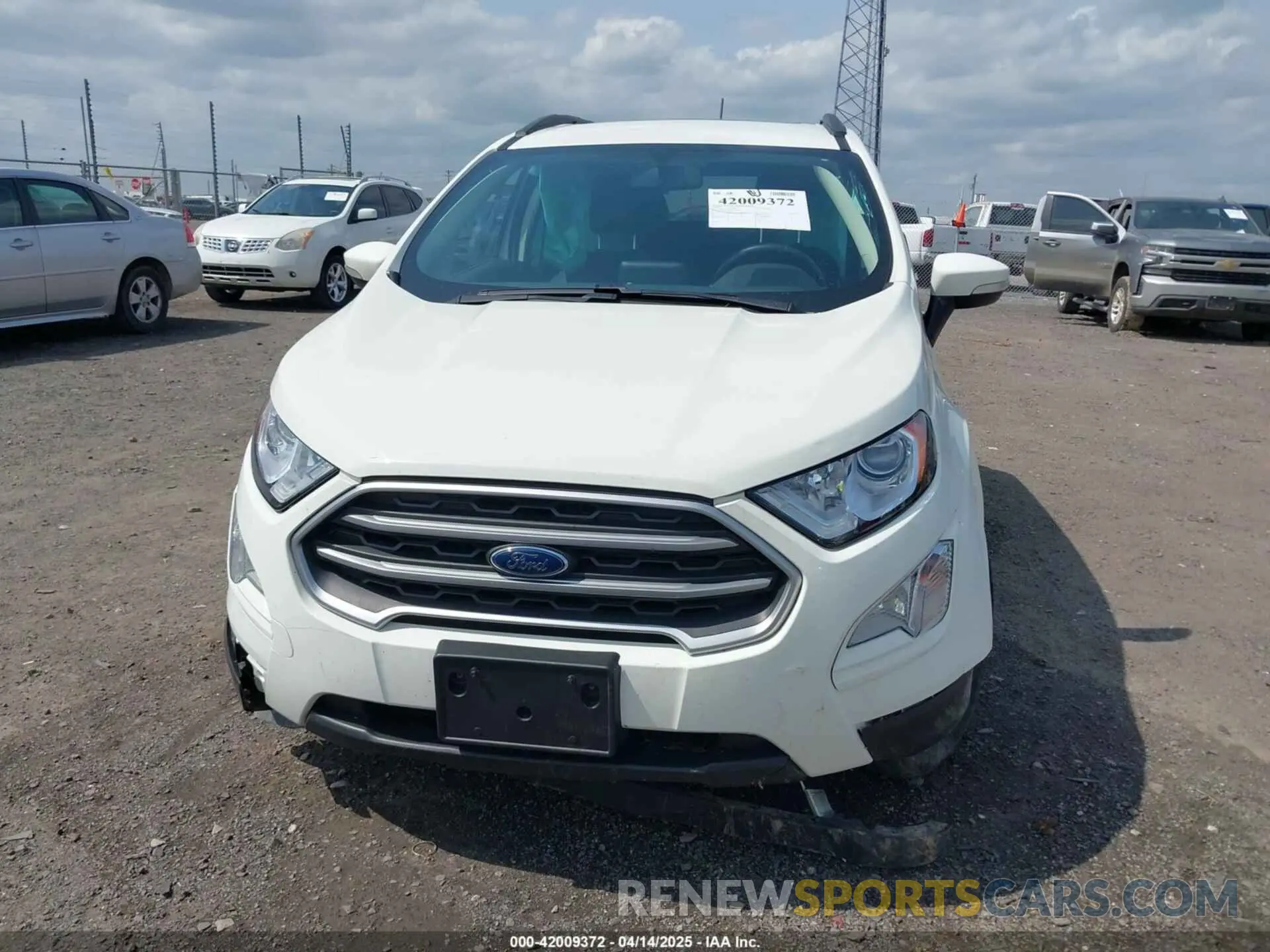 12 Photograph of a damaged car MAJ3S2GE4LC339826 FORD ECOSPORT 2020