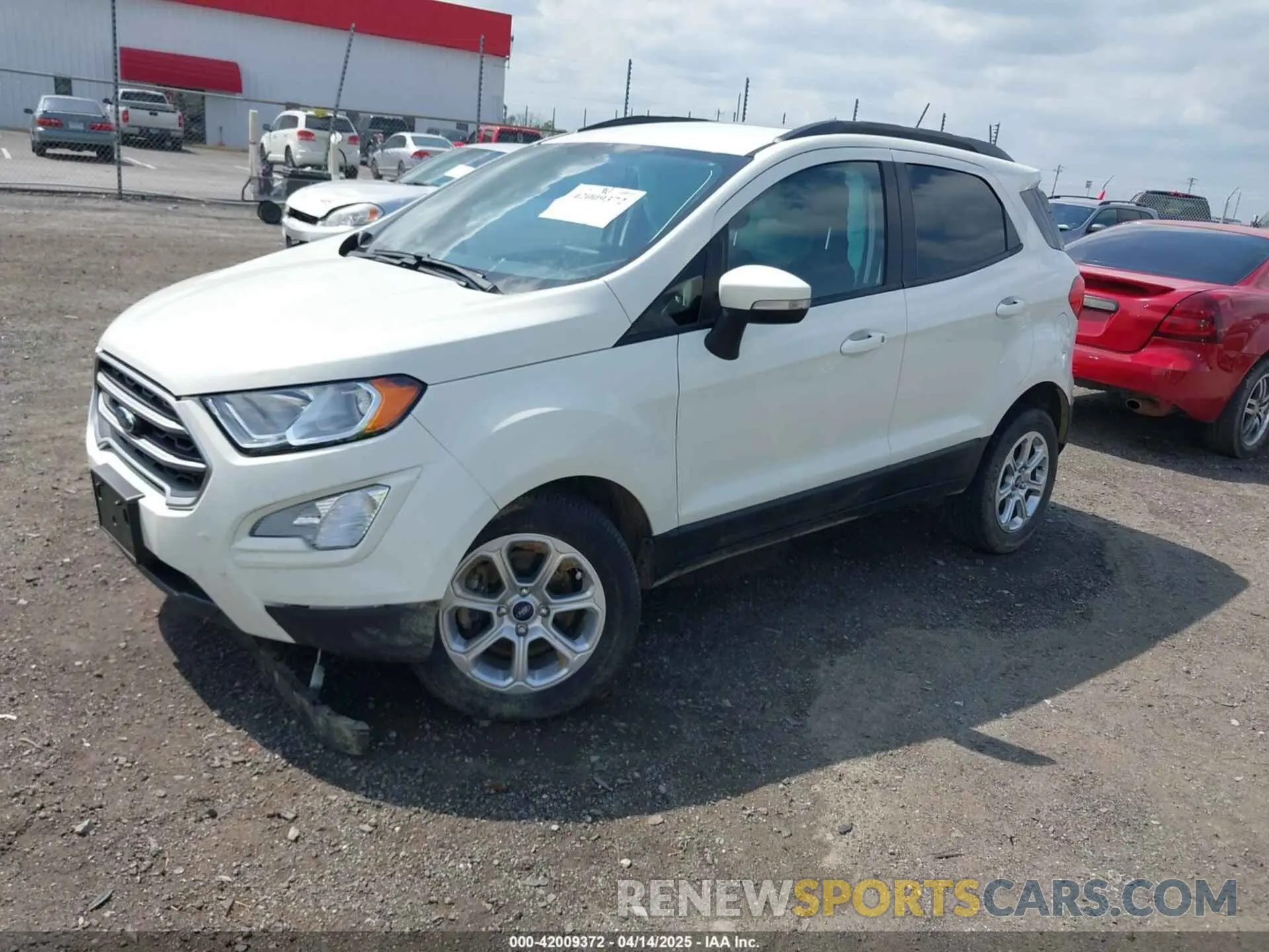 2 Photograph of a damaged car MAJ3S2GE4LC339826 FORD ECOSPORT 2020