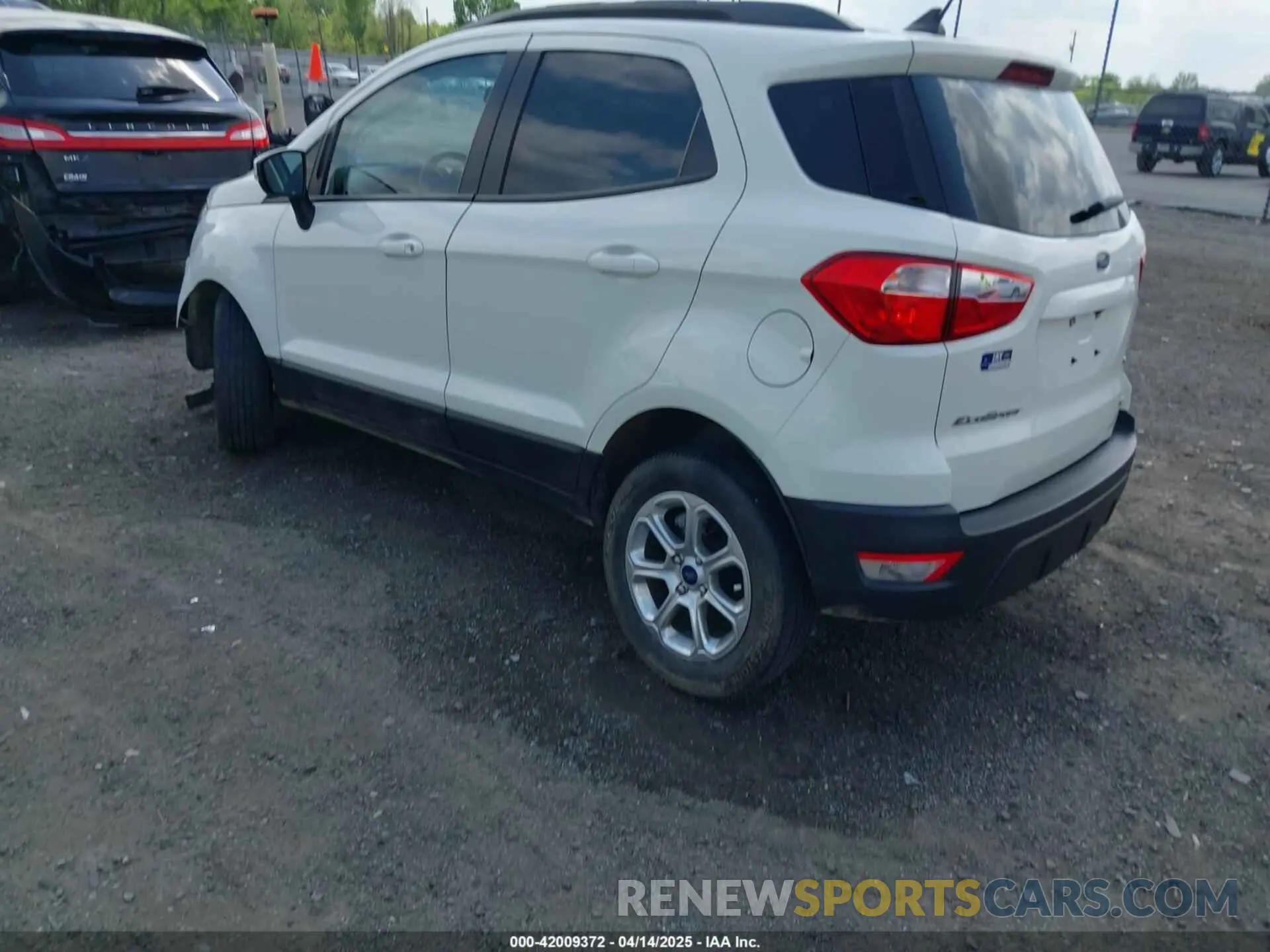 3 Photograph of a damaged car MAJ3S2GE4LC339826 FORD ECOSPORT 2020