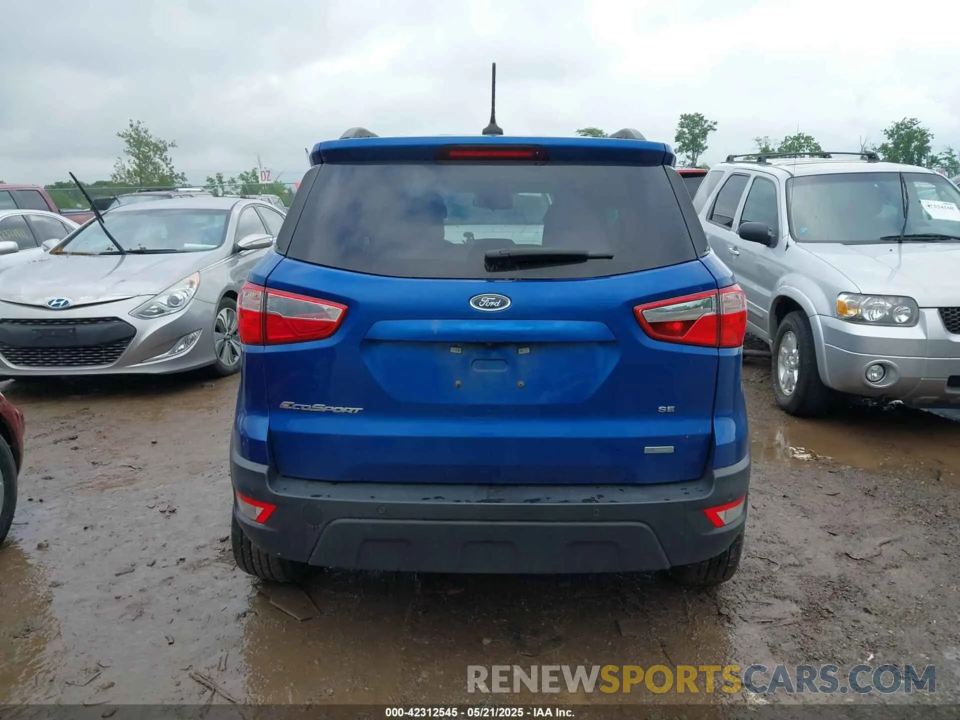 16 Photograph of a damaged car MAJ3S2GE4LC356223 FORD ECOSPORT 2020