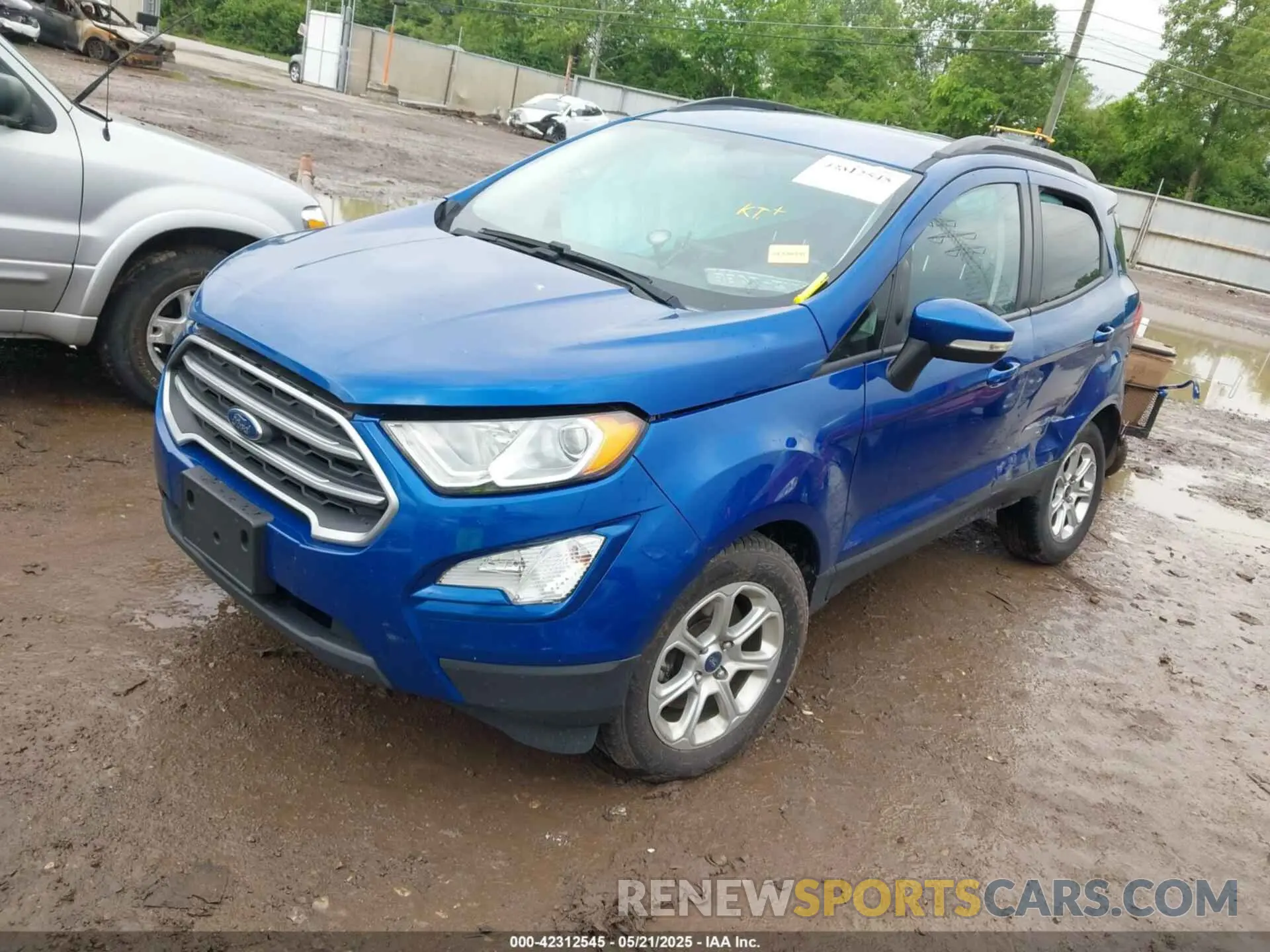2 Photograph of a damaged car MAJ3S2GE4LC356223 FORD ECOSPORT 2020