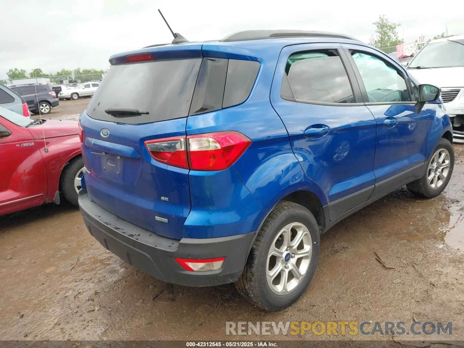4 Photograph of a damaged car MAJ3S2GE4LC356223 FORD ECOSPORT 2020
