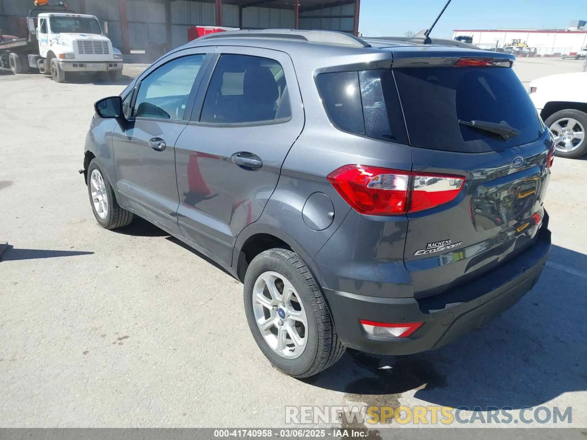 3 Photograph of a damaged car MAJ3S2GE4LC363236 FORD ECOSPORT 2020