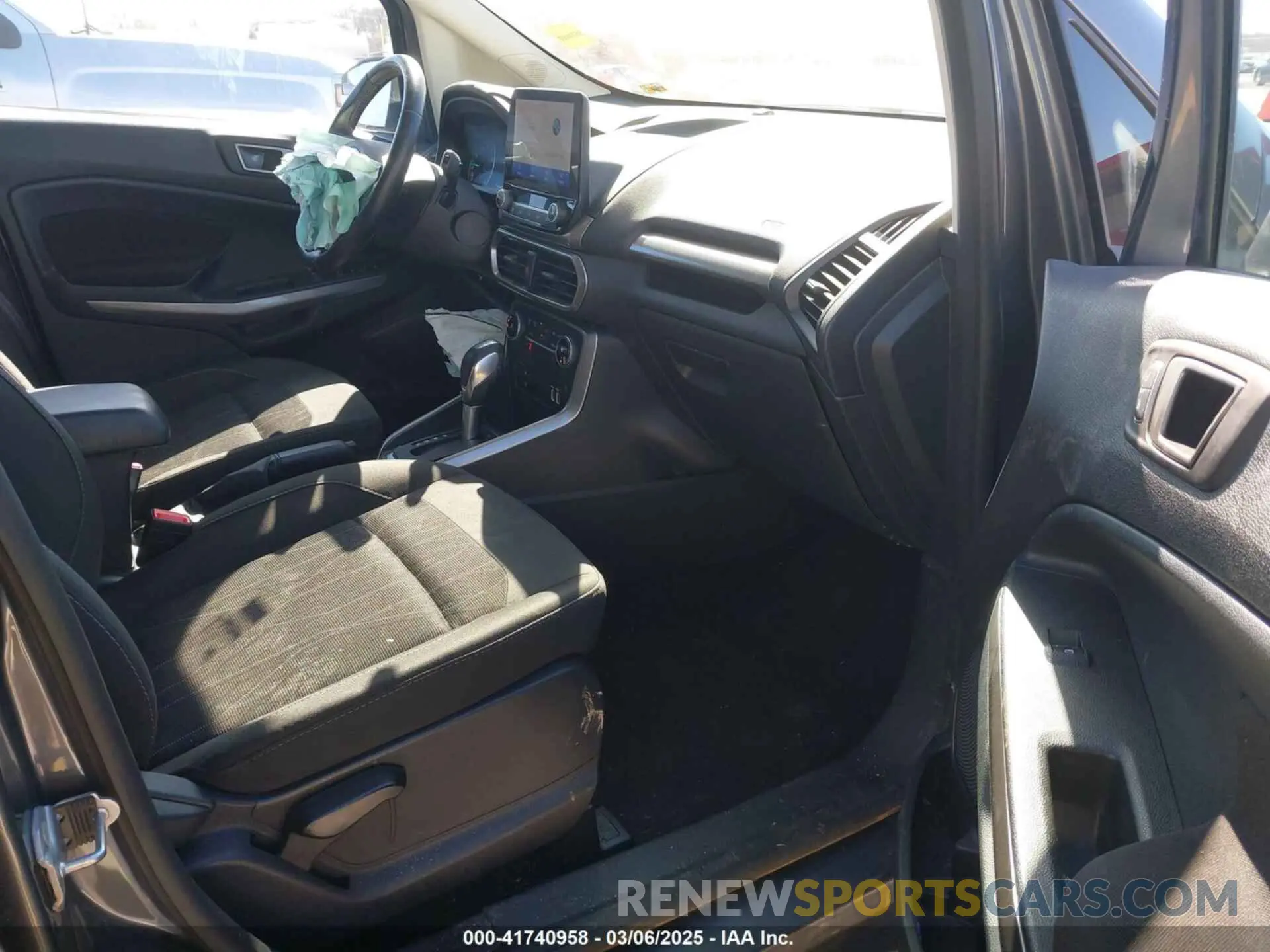 5 Photograph of a damaged car MAJ3S2GE4LC363236 FORD ECOSPORT 2020