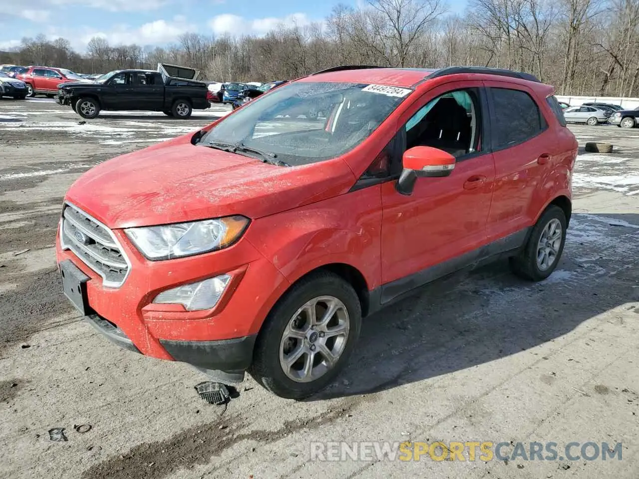1 Photograph of a damaged car MAJ3S2GE4LC377783 FORD ECOSPORT 2020