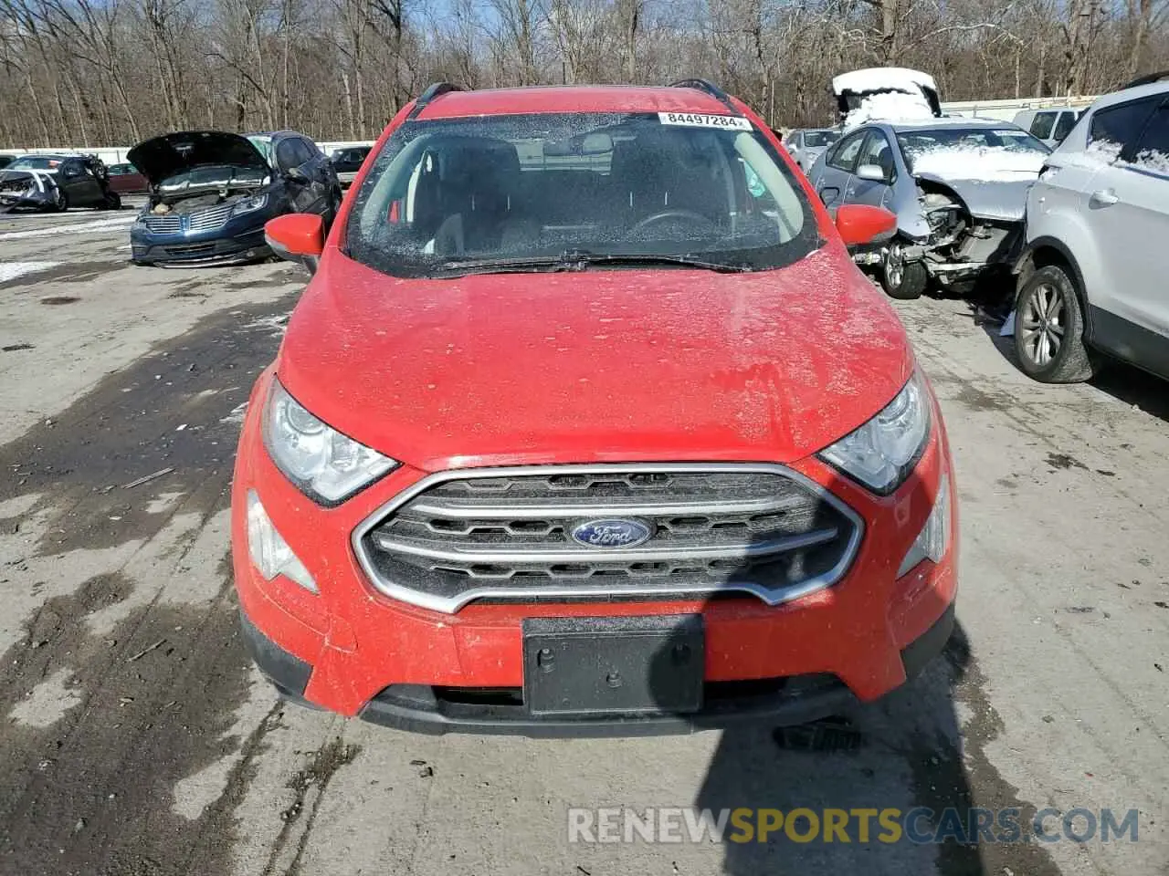 5 Photograph of a damaged car MAJ3S2GE4LC377783 FORD ECOSPORT 2020