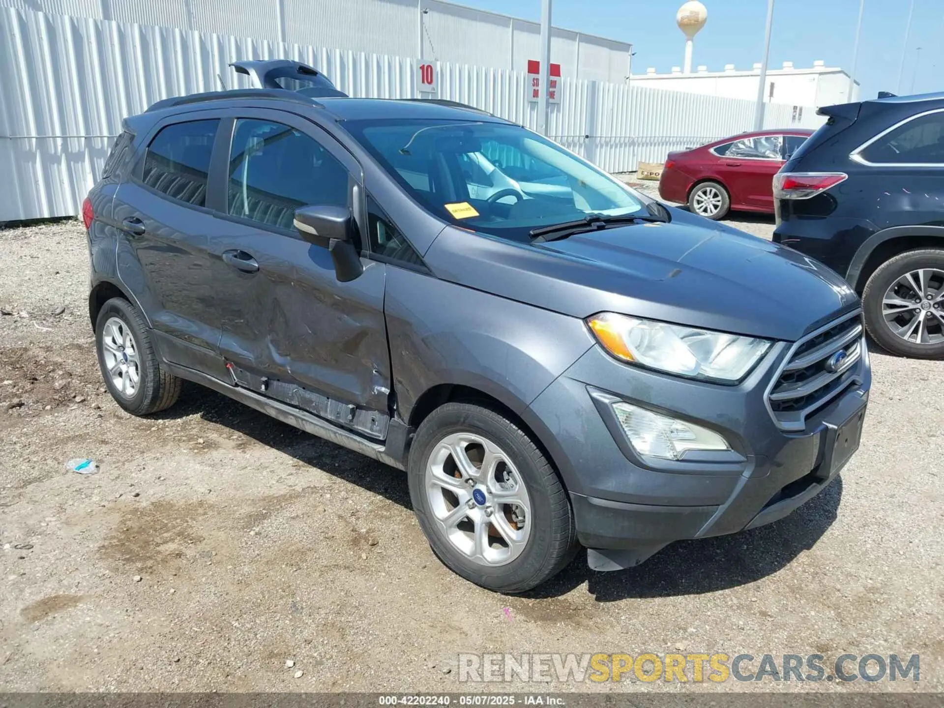 1 Photograph of a damaged car MAJ3S2GE4LC378352 FORD ECOSPORT 2020