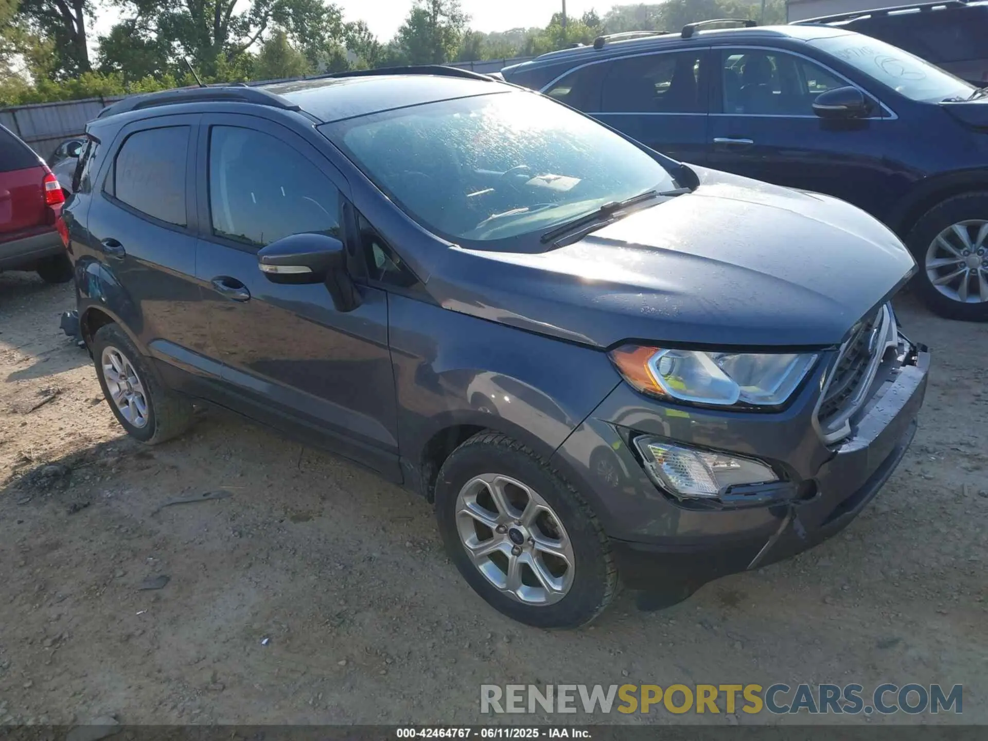 1 Photograph of a damaged car MAJ3S2GE5LC312733 FORD ECOSPORT 2020