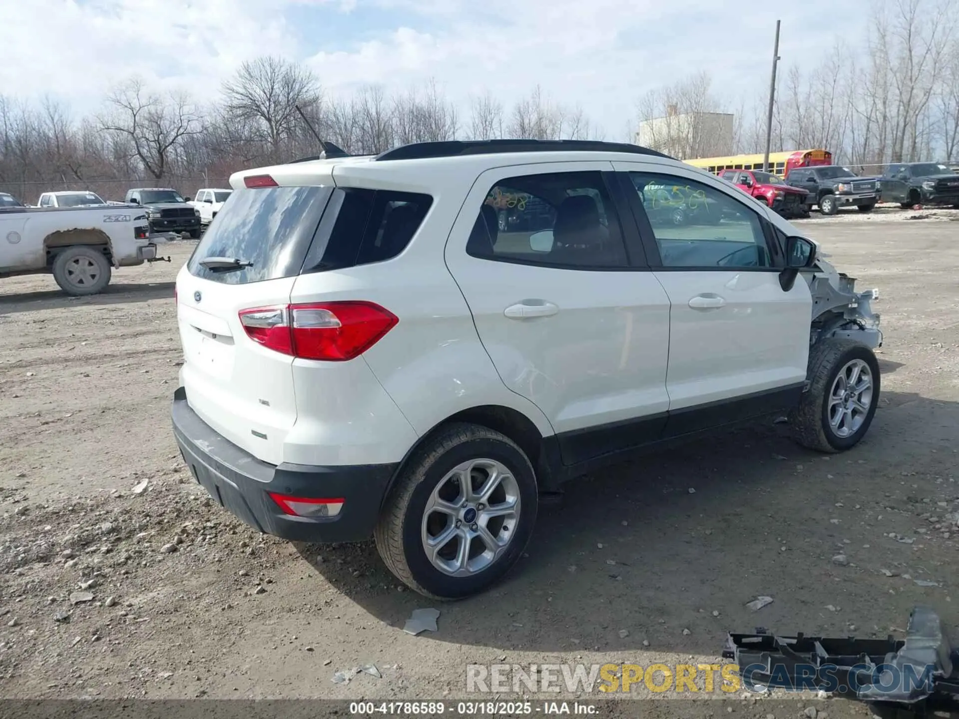 4 Photograph of a damaged car MAJ3S2GE5LC347854 FORD ECOSPORT 2020