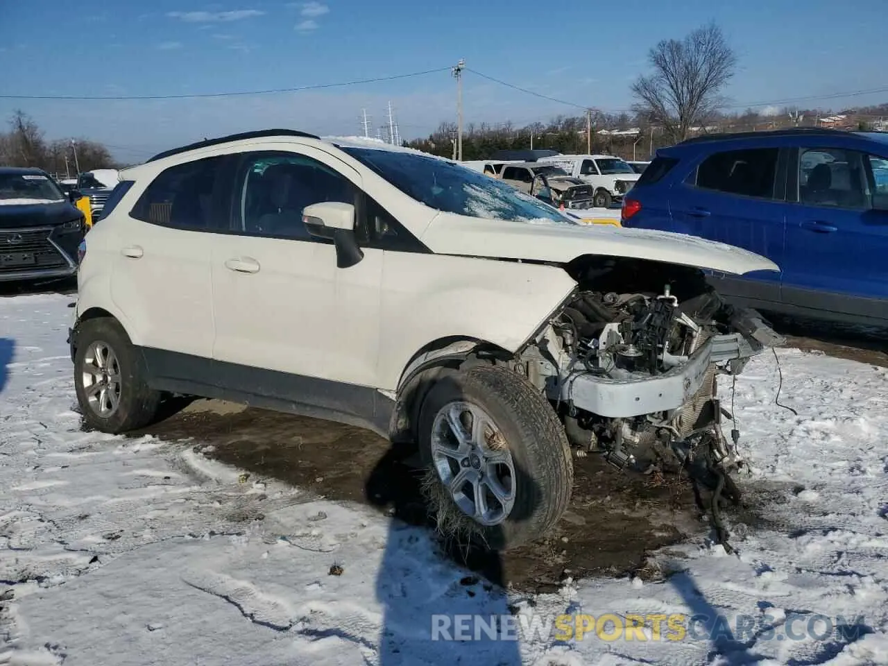 4 Photograph of a damaged car MAJ3S2GE5LC357462 FORD ECOSPORT 2020