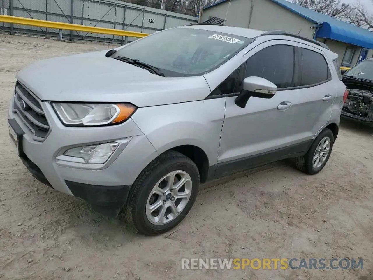 1 Photograph of a damaged car MAJ3S2GE5LC367974 FORD ECOSPORT 2020