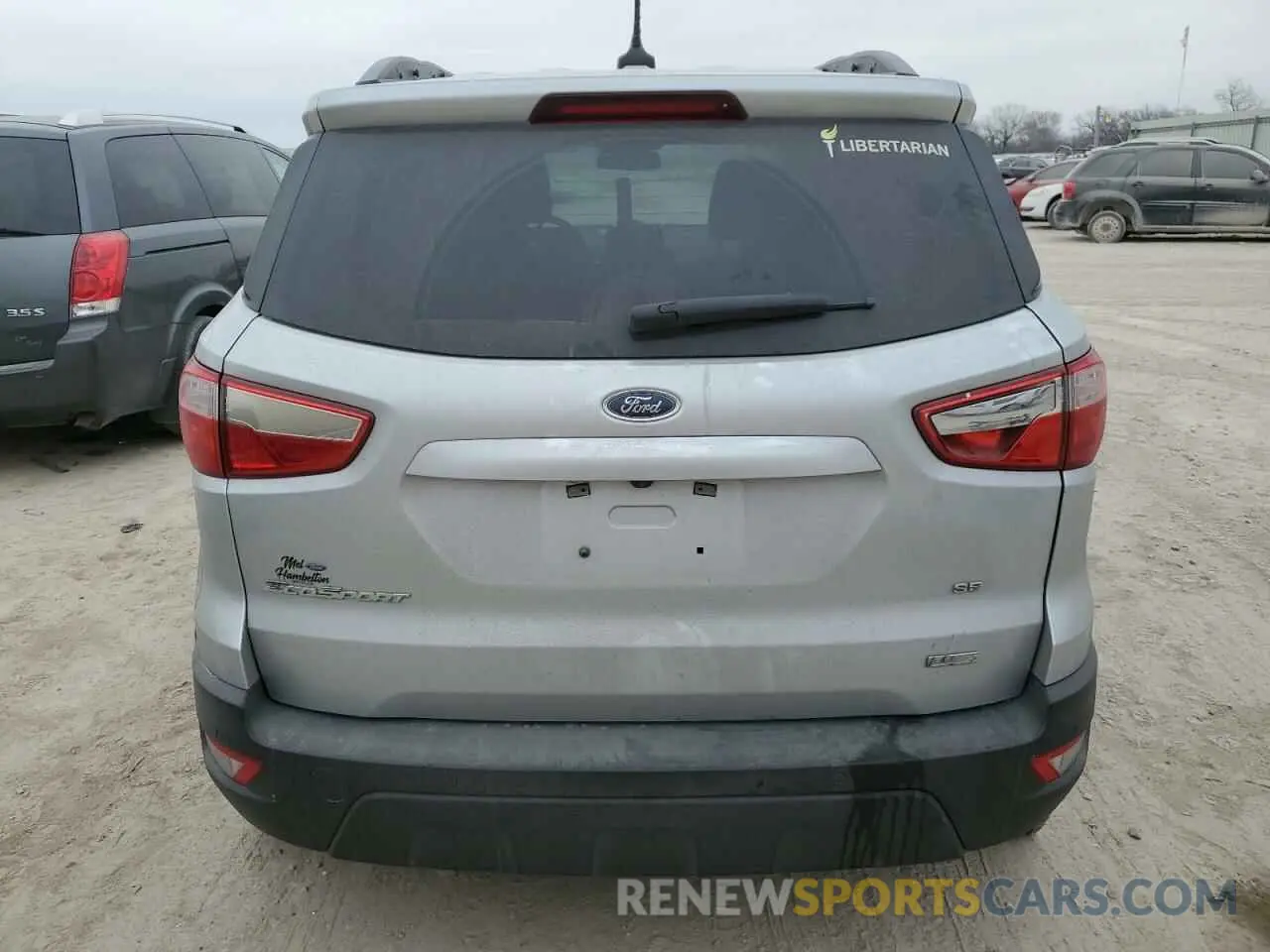 6 Photograph of a damaged car MAJ3S2GE5LC367974 FORD ECOSPORT 2020