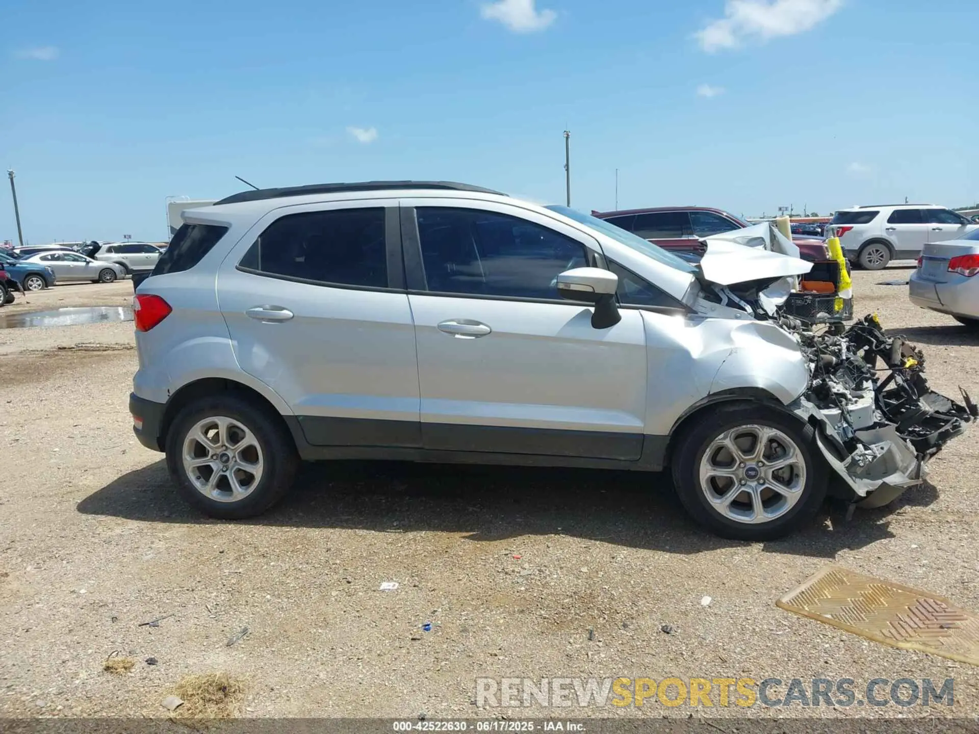 14 Photograph of a damaged car MAJ3S2GE6LC321179 FORD ECOSPORT 2020