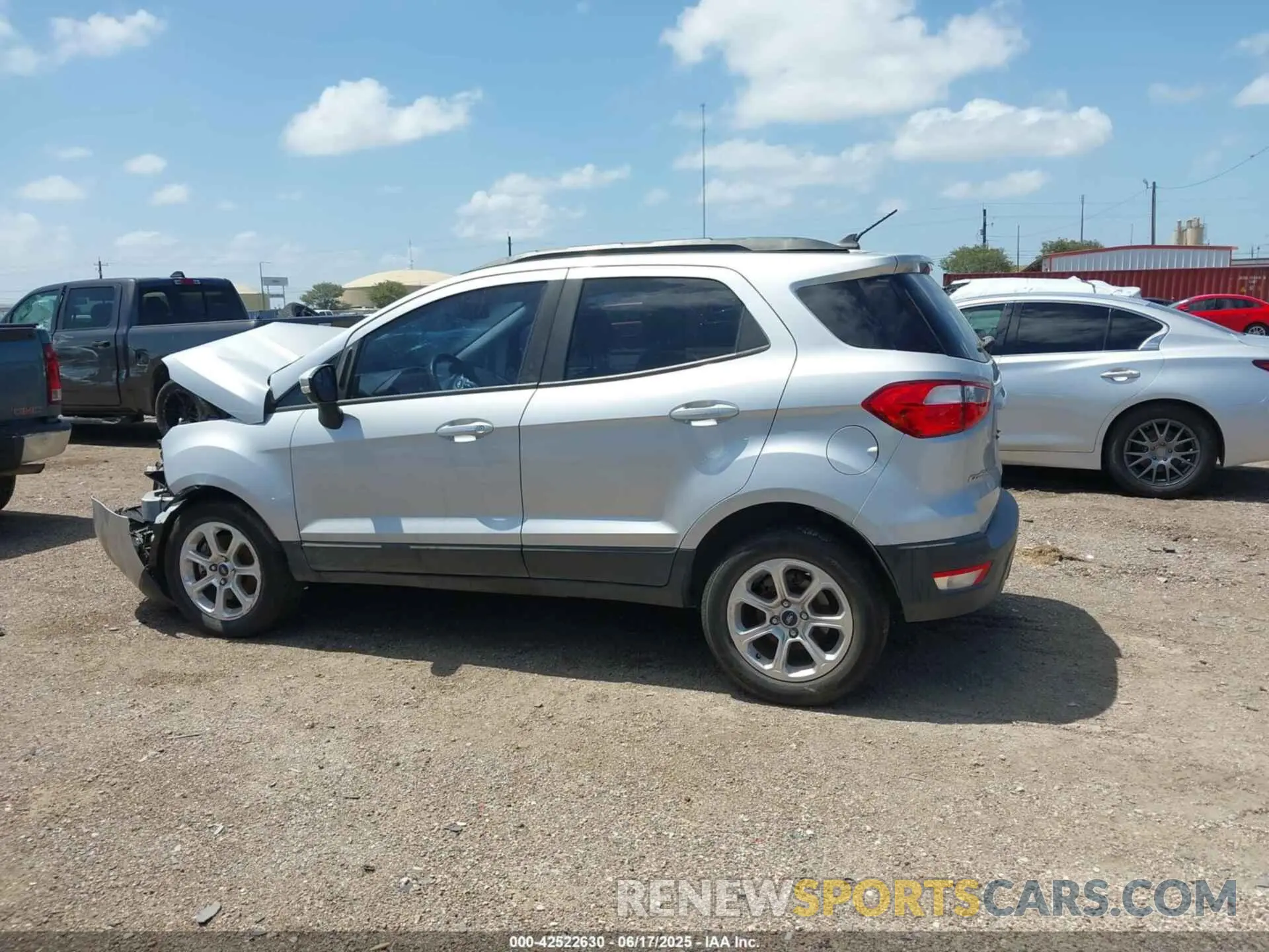 15 Photograph of a damaged car MAJ3S2GE6LC321179 FORD ECOSPORT 2020