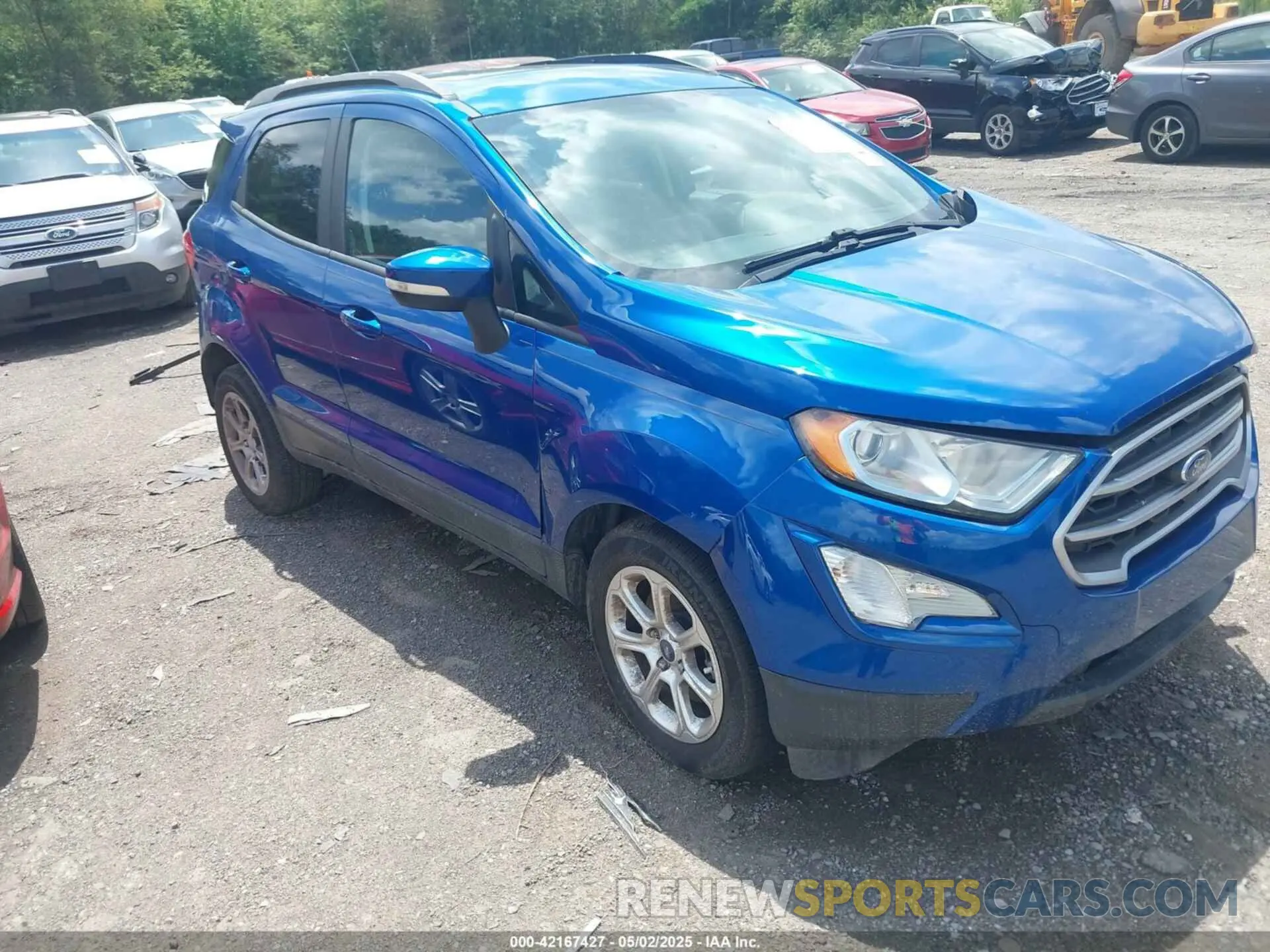 1 Photograph of a damaged car MAJ3S2GE6LC332604 FORD ECOSPORT 2020