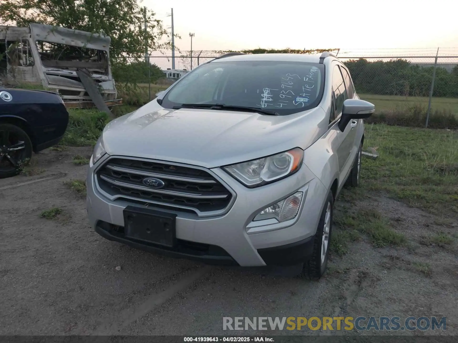 6 Photograph of a damaged car MAJ3S2GE6LC355686 FORD ECOSPORT 2020