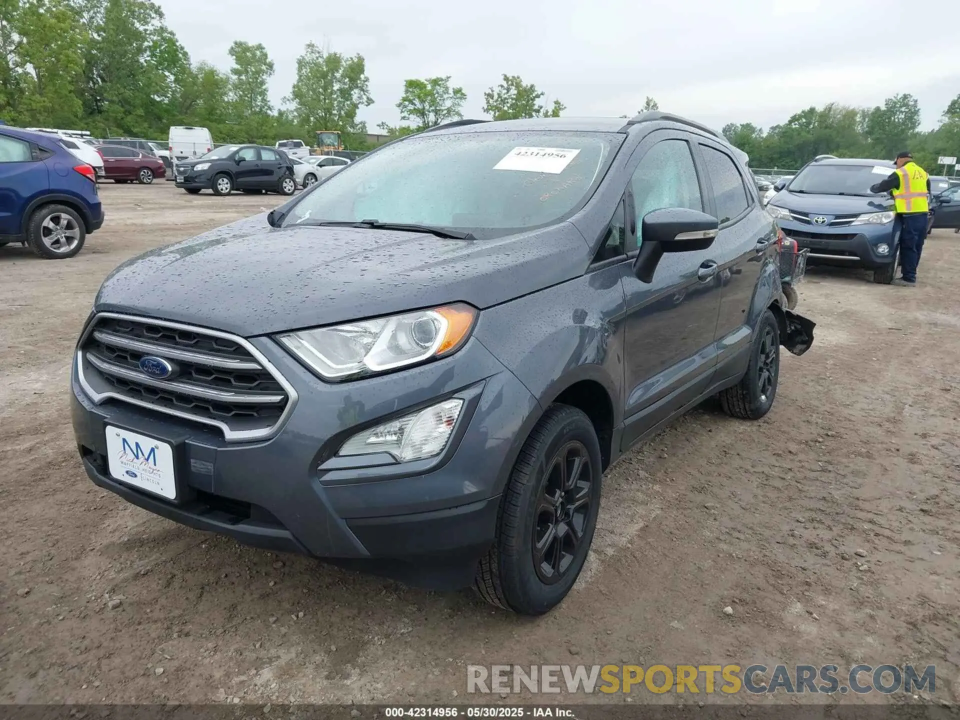 2 Photograph of a damaged car MAJ3S2GE7LC312863 FORD ECOSPORT 2020