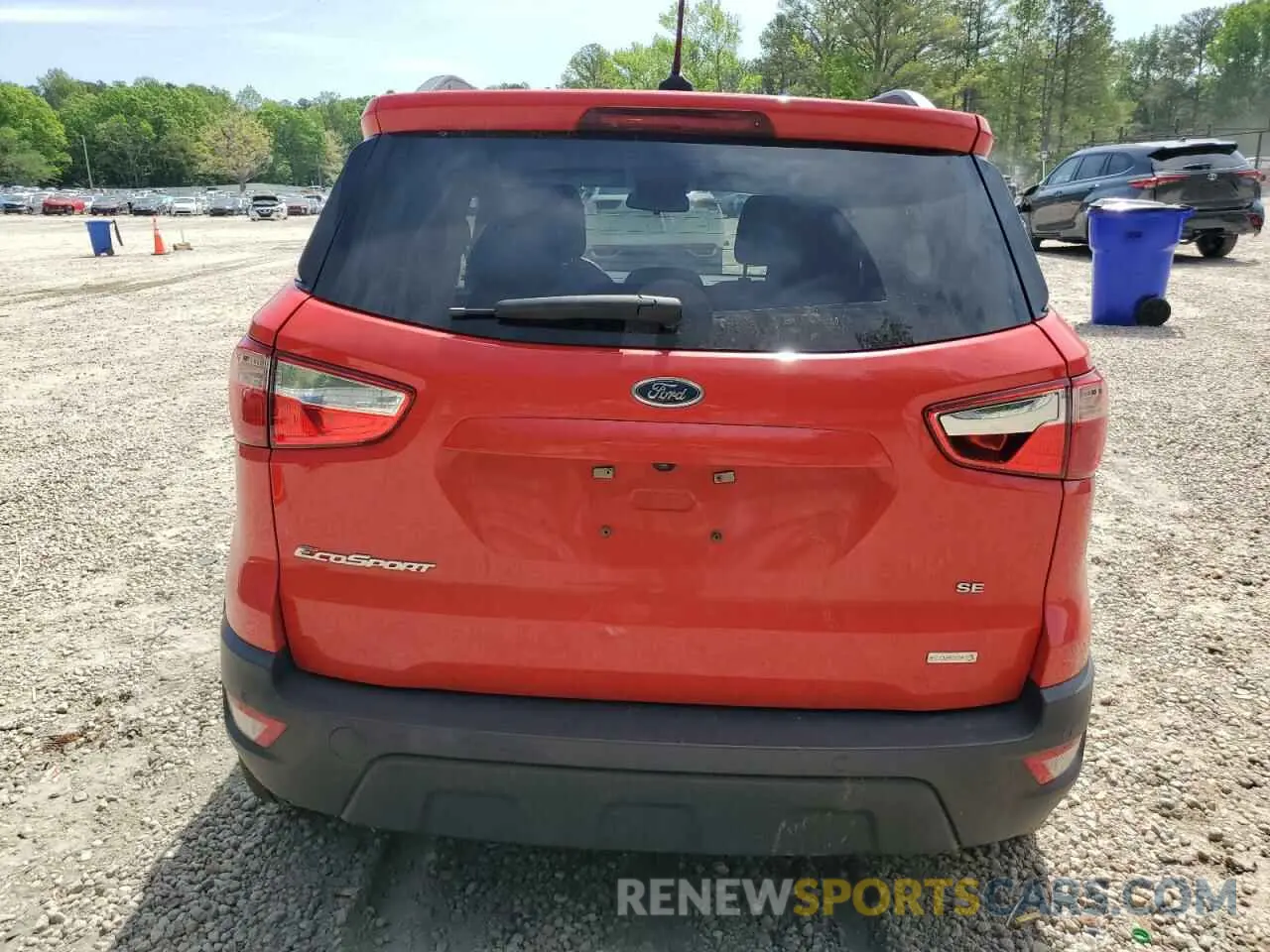 6 Photograph of a damaged car MAJ3S2GE7LC319148 FORD ECOSPORT 2020