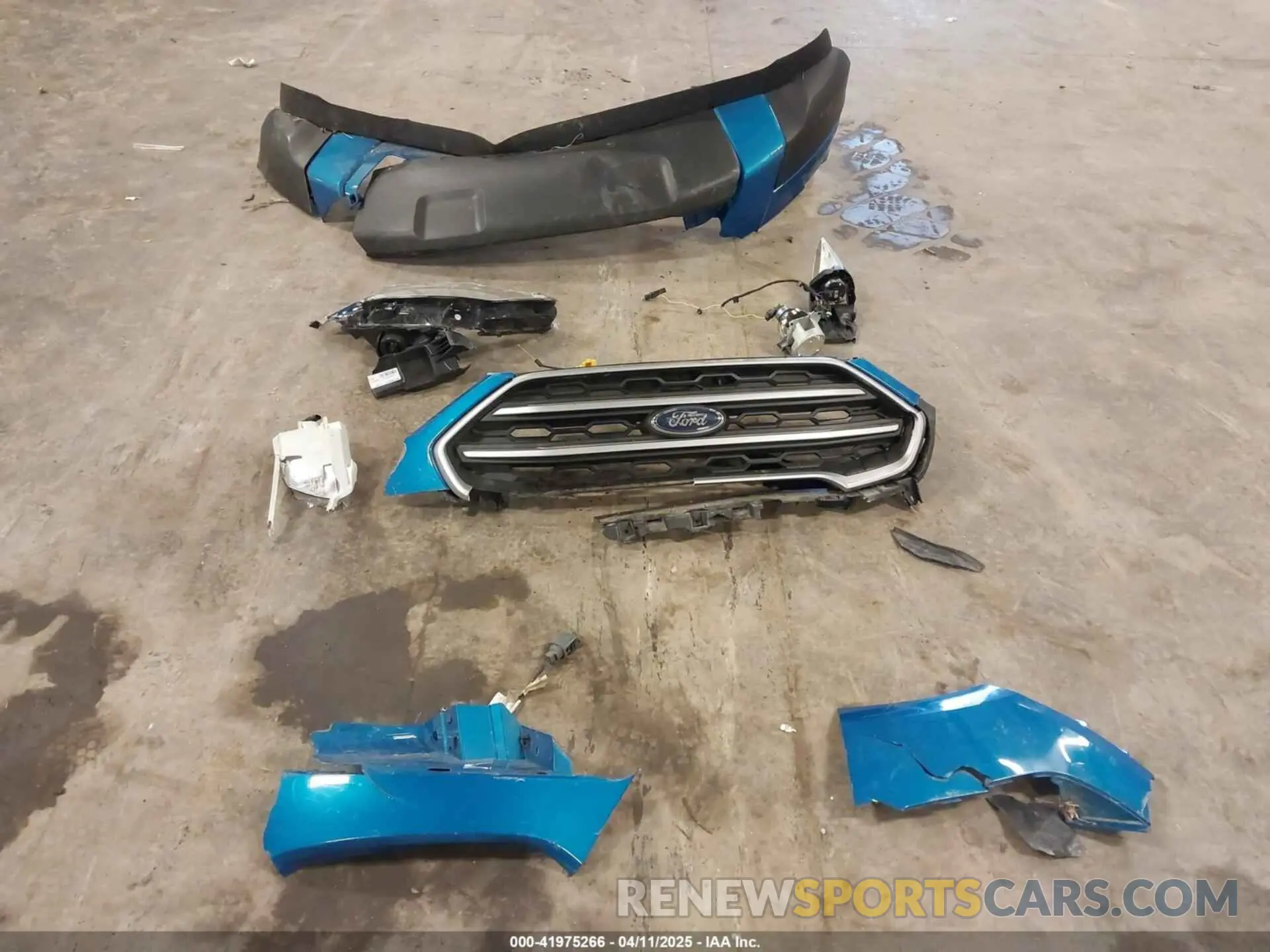 12 Photograph of a damaged car MAJ3S2GE7LC319795 FORD ECOSPORT 2020