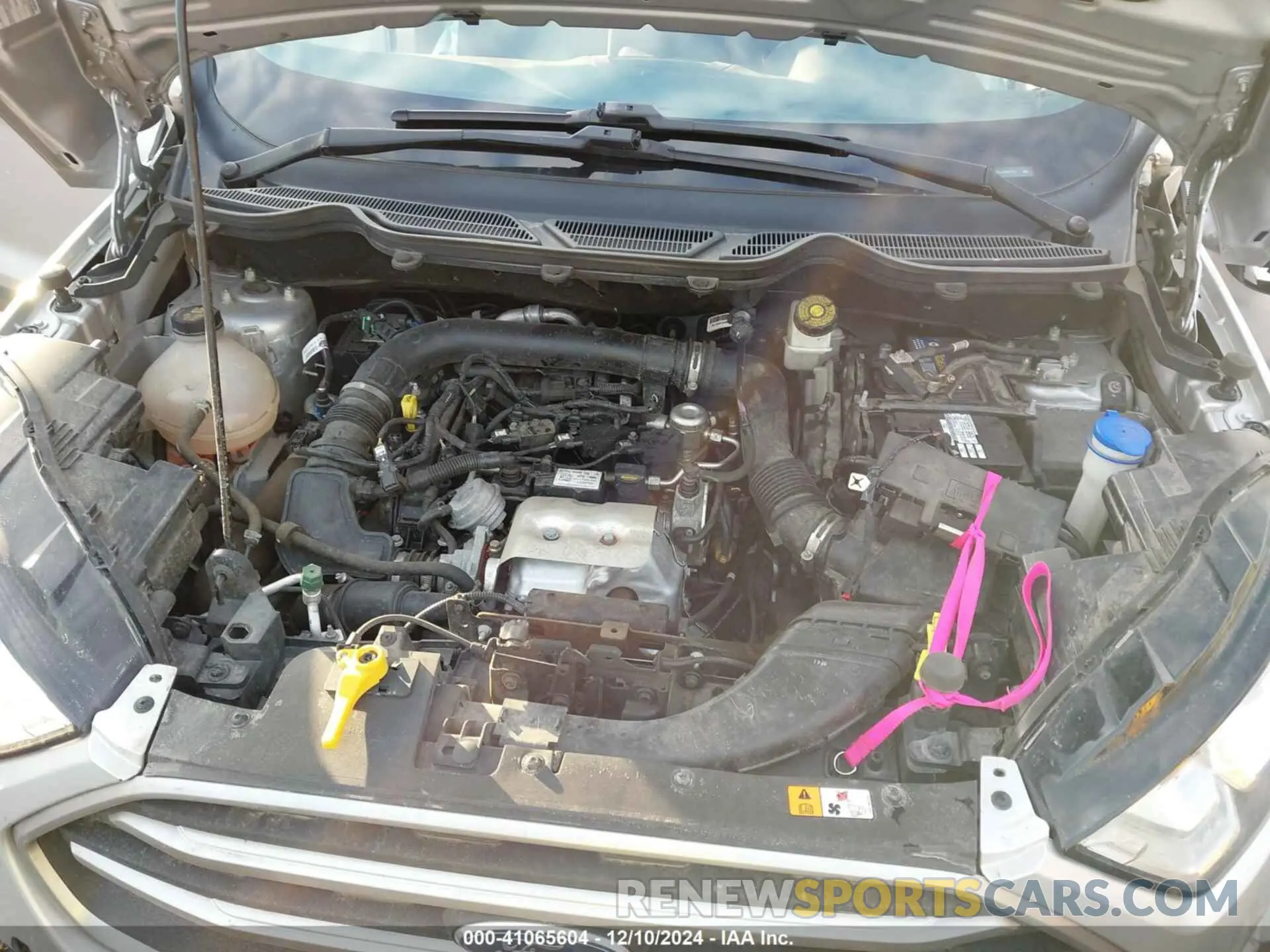 10 Photograph of a damaged car MAJ3S2GE7LC320770 FORD ECOSPORT 2020