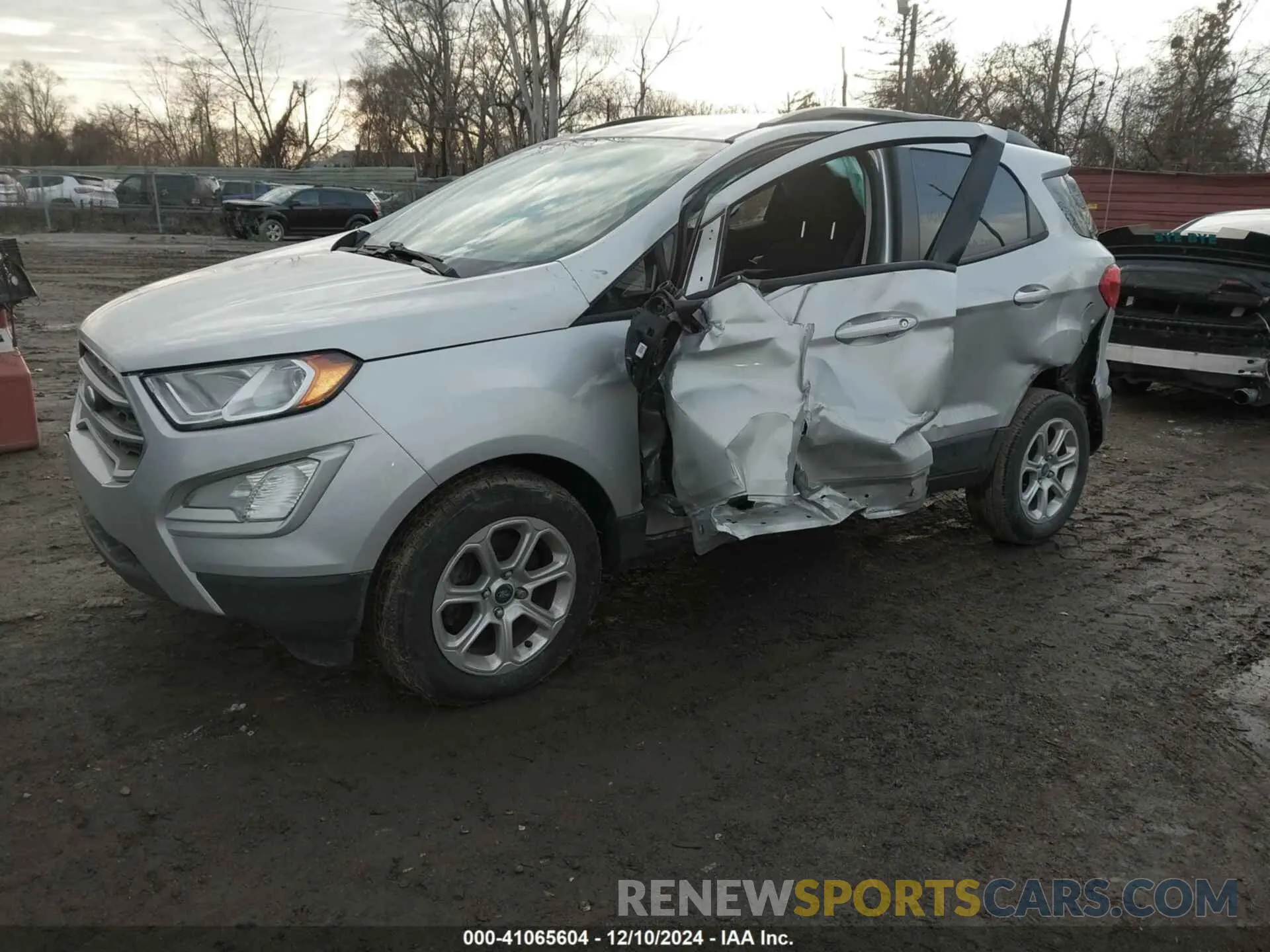 2 Photograph of a damaged car MAJ3S2GE7LC320770 FORD ECOSPORT 2020