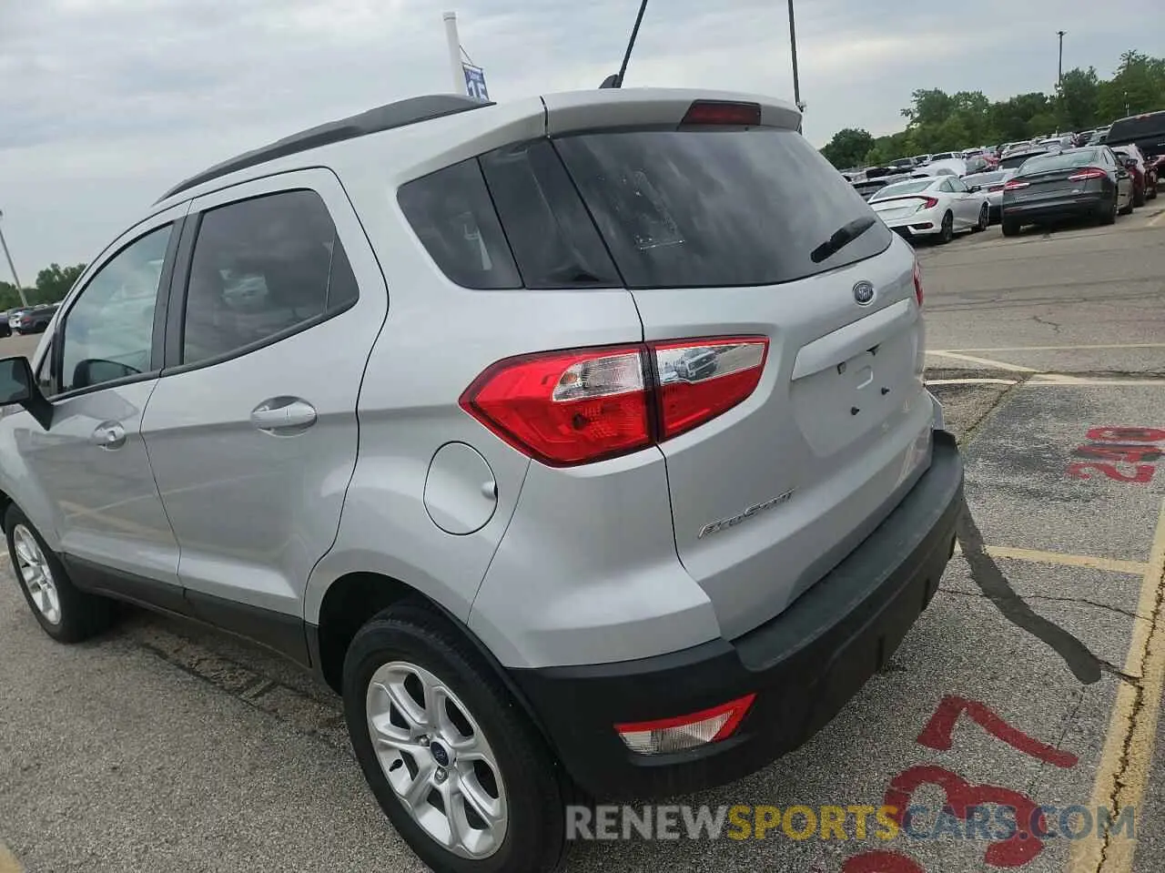 3 Photograph of a damaged car MAJ3S2GE7LC333387 FORD ECOSPORT 2020