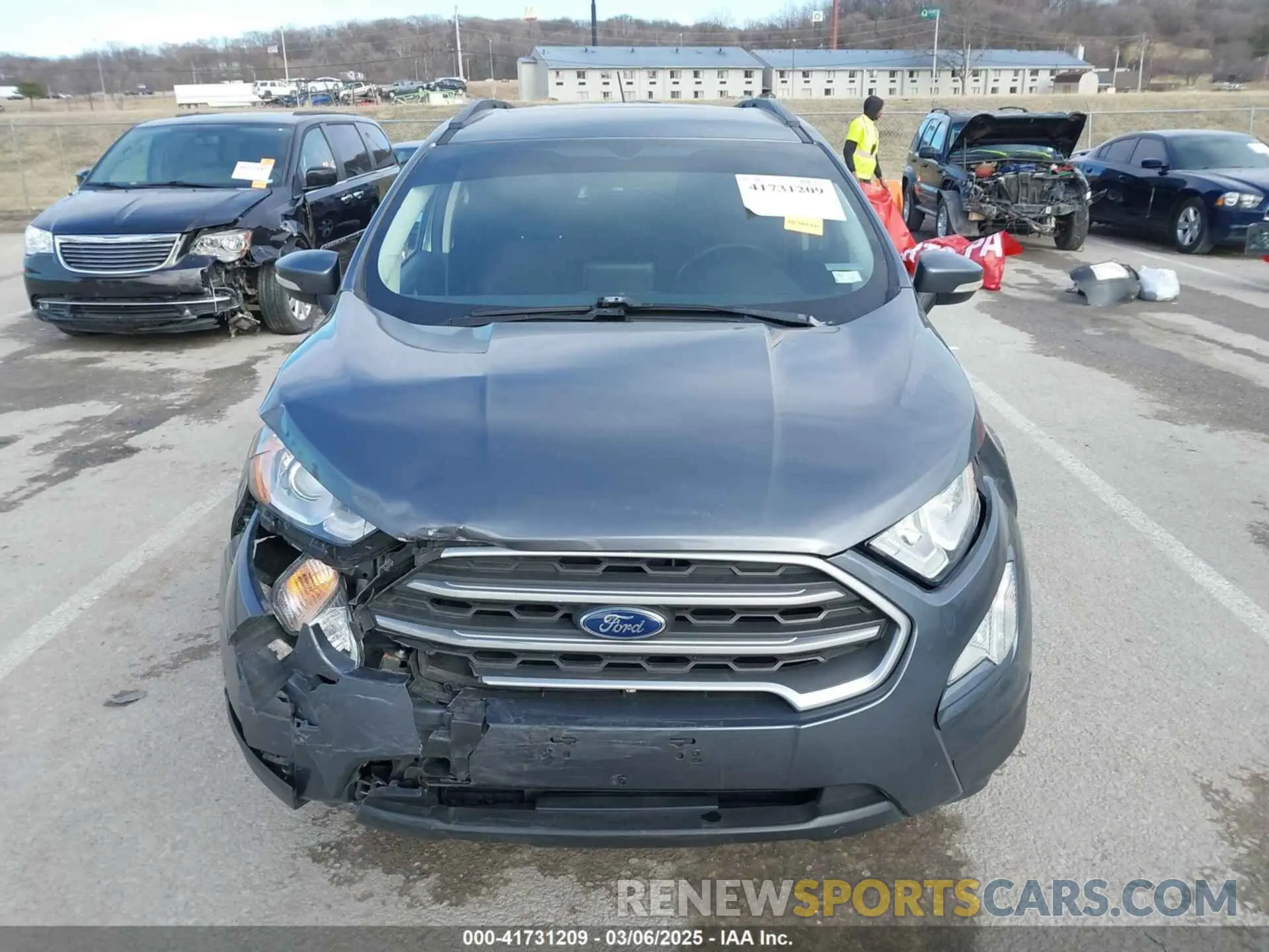 12 Photograph of a damaged car MAJ3S2GE7LC336838 FORD ECOSPORT 2020