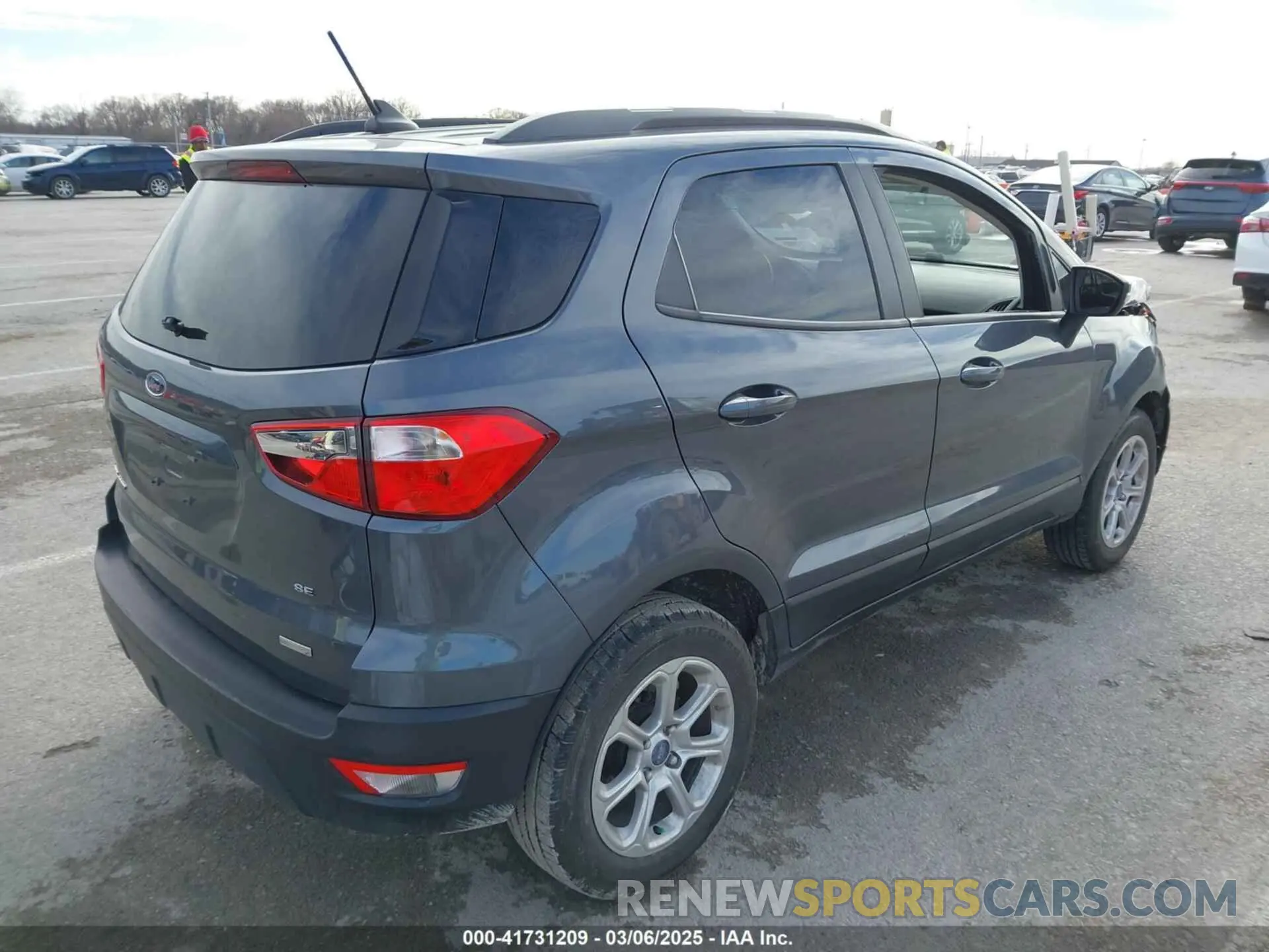 4 Photograph of a damaged car MAJ3S2GE7LC336838 FORD ECOSPORT 2020
