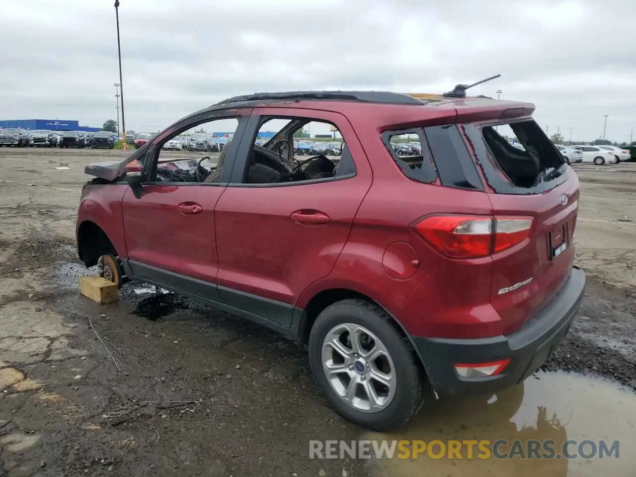2 Photograph of a damaged car MAJ3S2GE7LC340310 FORD ECOSPORT 2020