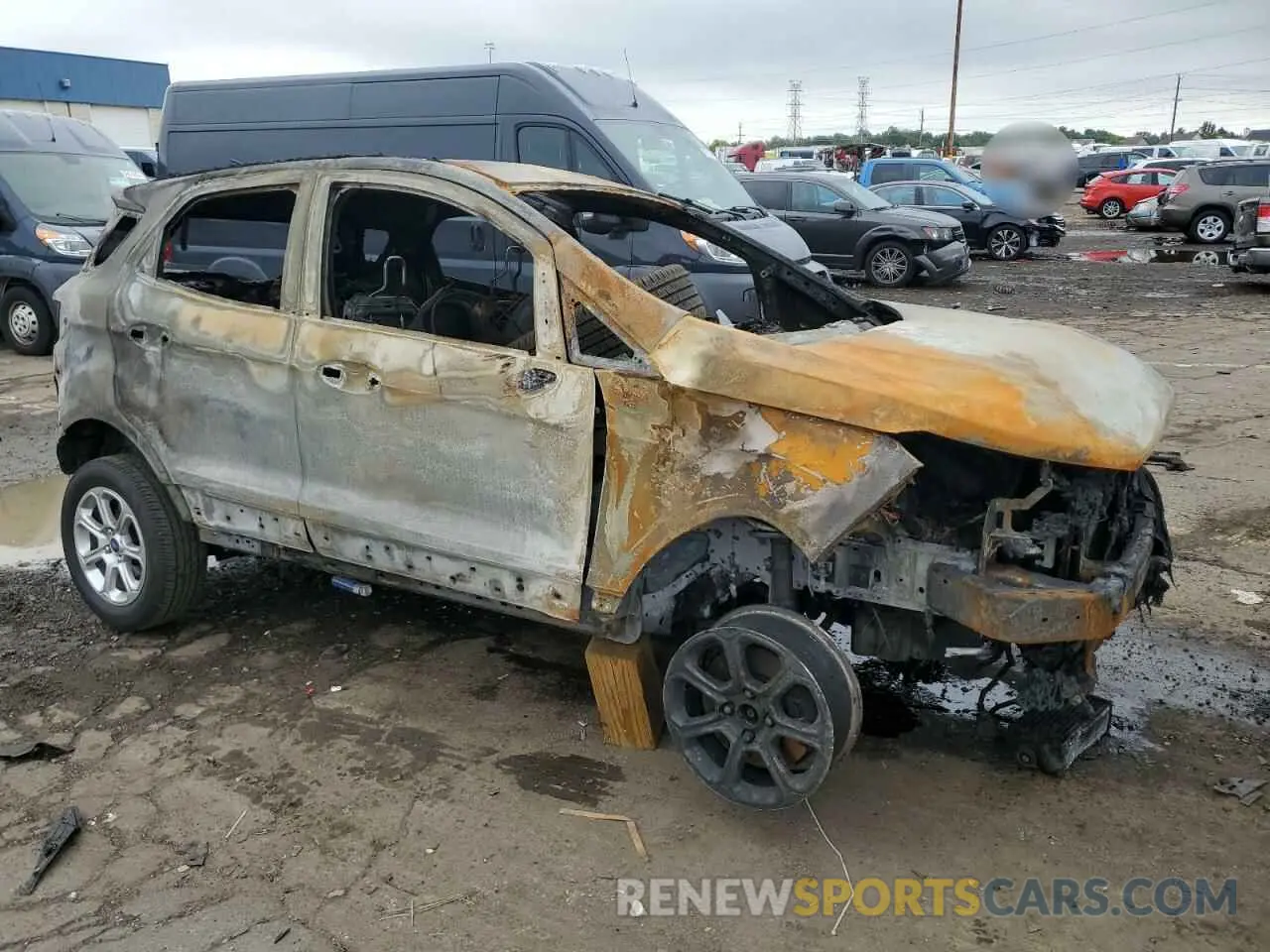 4 Photograph of a damaged car MAJ3S2GE7LC340310 FORD ECOSPORT 2020
