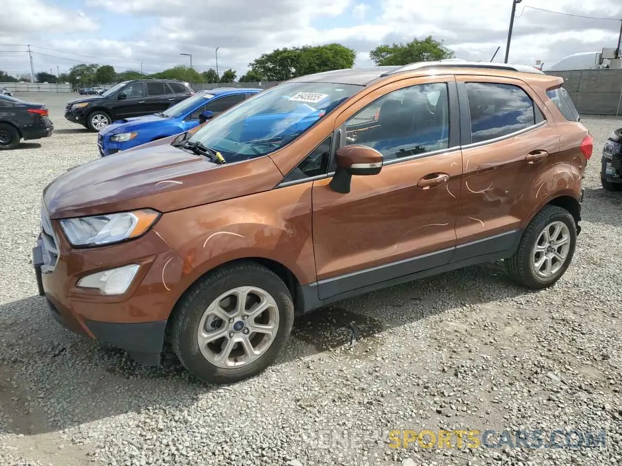 1 Photograph of a damaged car MAJ3S2GE7LC341280 FORD ECOSPORT 2020