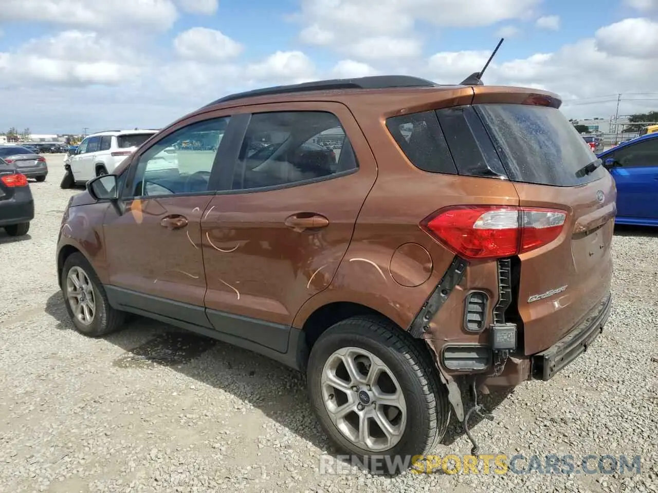 2 Photograph of a damaged car MAJ3S2GE7LC341280 FORD ECOSPORT 2020