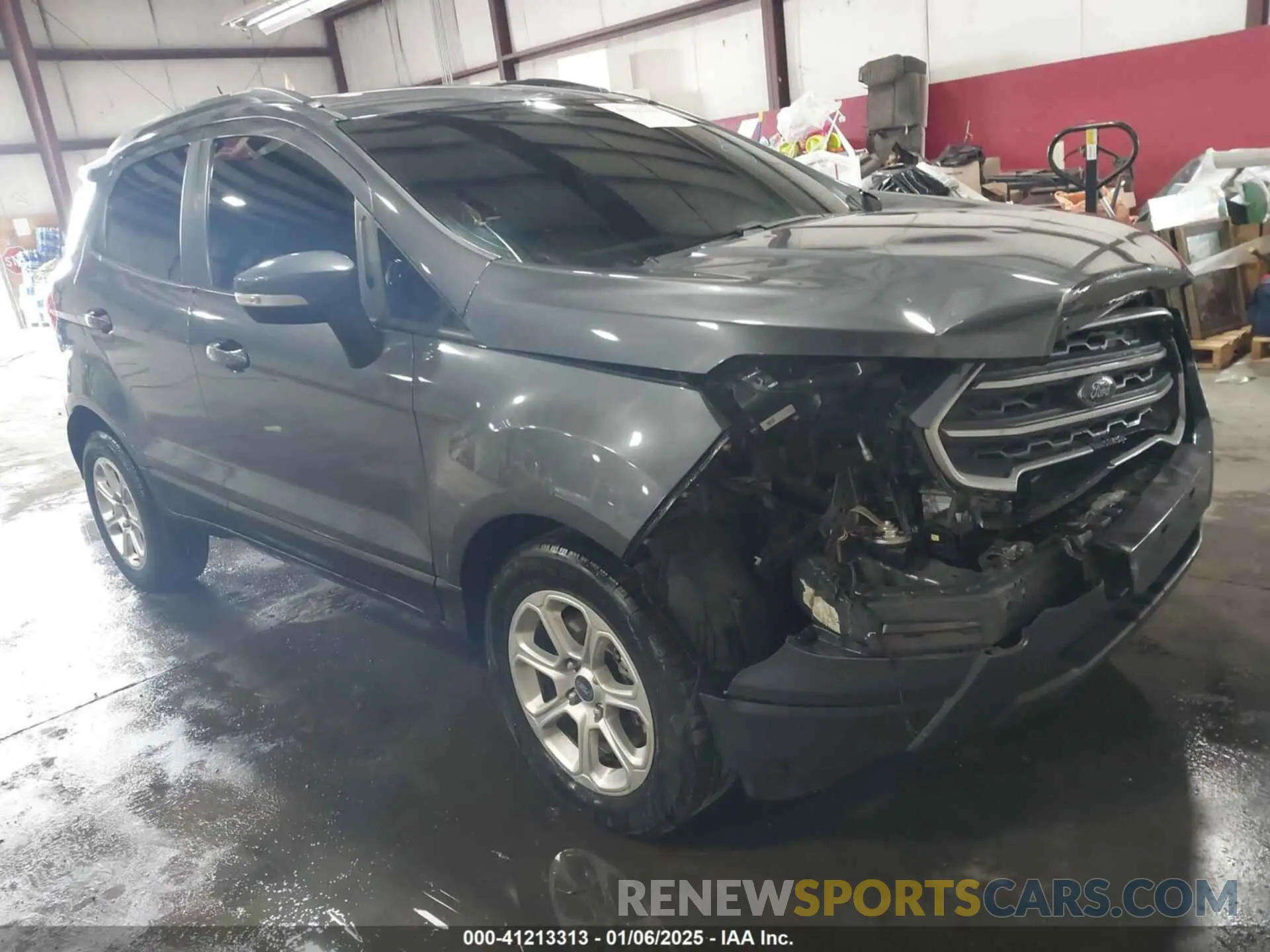 1 Photograph of a damaged car MAJ3S2GE7LC346706 FORD ECOSPORT 2020