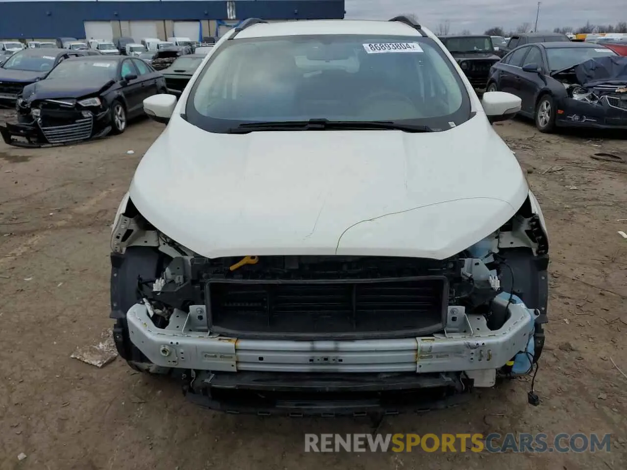 5 Photograph of a damaged car MAJ3S2GE7LC348195 FORD ECOSPORT 2020