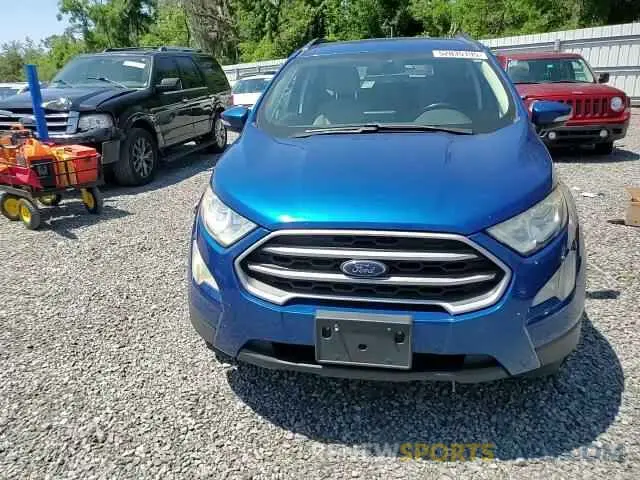 10 Photograph of a damaged car MAJ3S2GE7LC366762 FORD ECOSPORT 2020