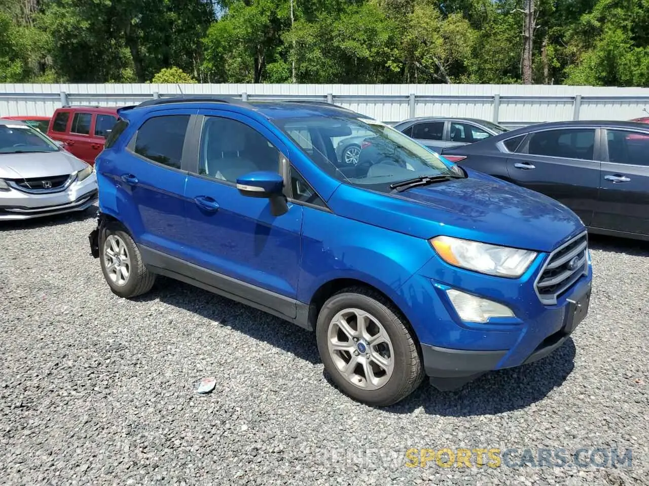 4 Photograph of a damaged car MAJ3S2GE7LC366762 FORD ECOSPORT 2020