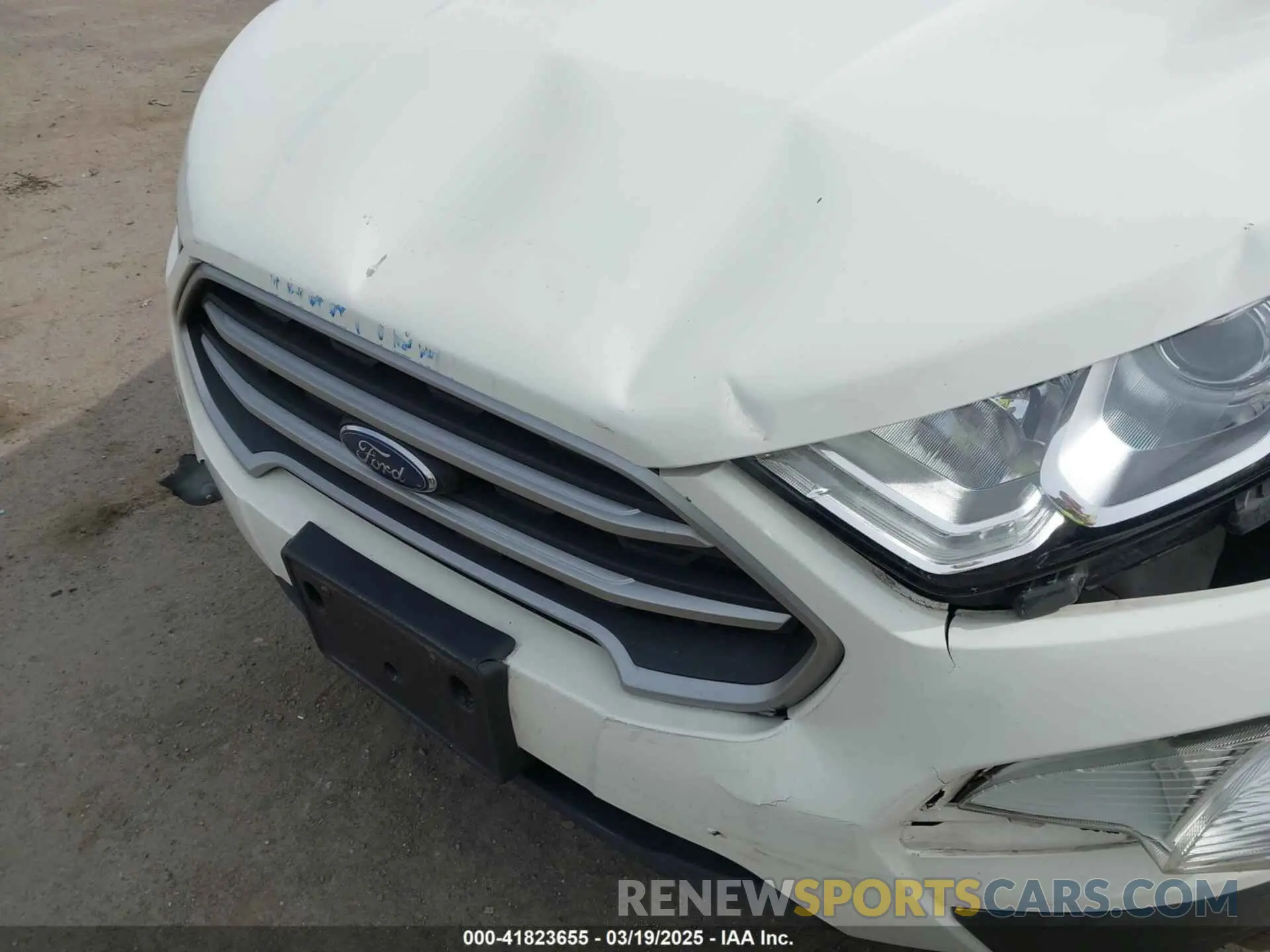 12 Photograph of a damaged car MAJ3S2GE8LC316601 FORD ECOSPORT 2020