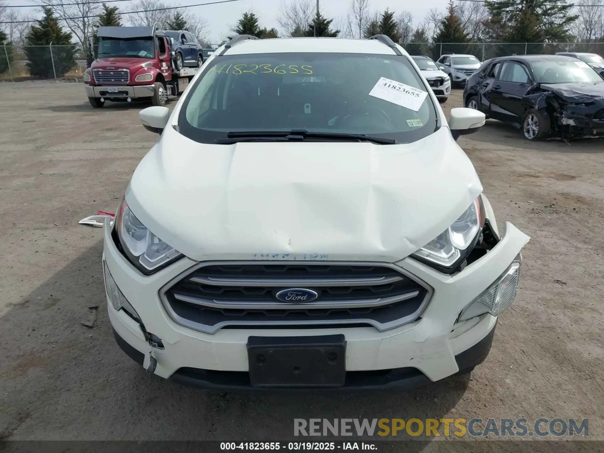 13 Photograph of a damaged car MAJ3S2GE8LC316601 FORD ECOSPORT 2020