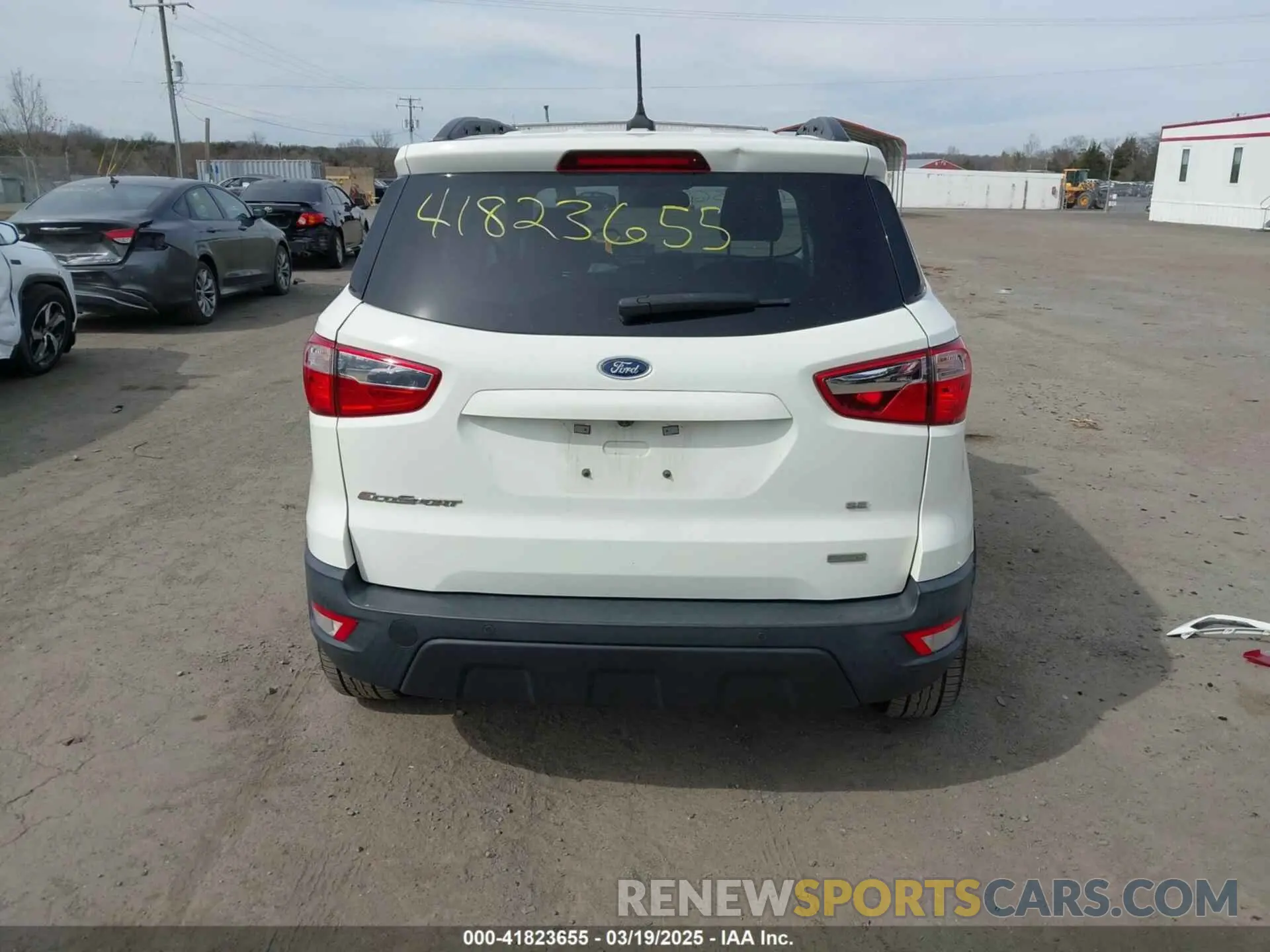 17 Photograph of a damaged car MAJ3S2GE8LC316601 FORD ECOSPORT 2020