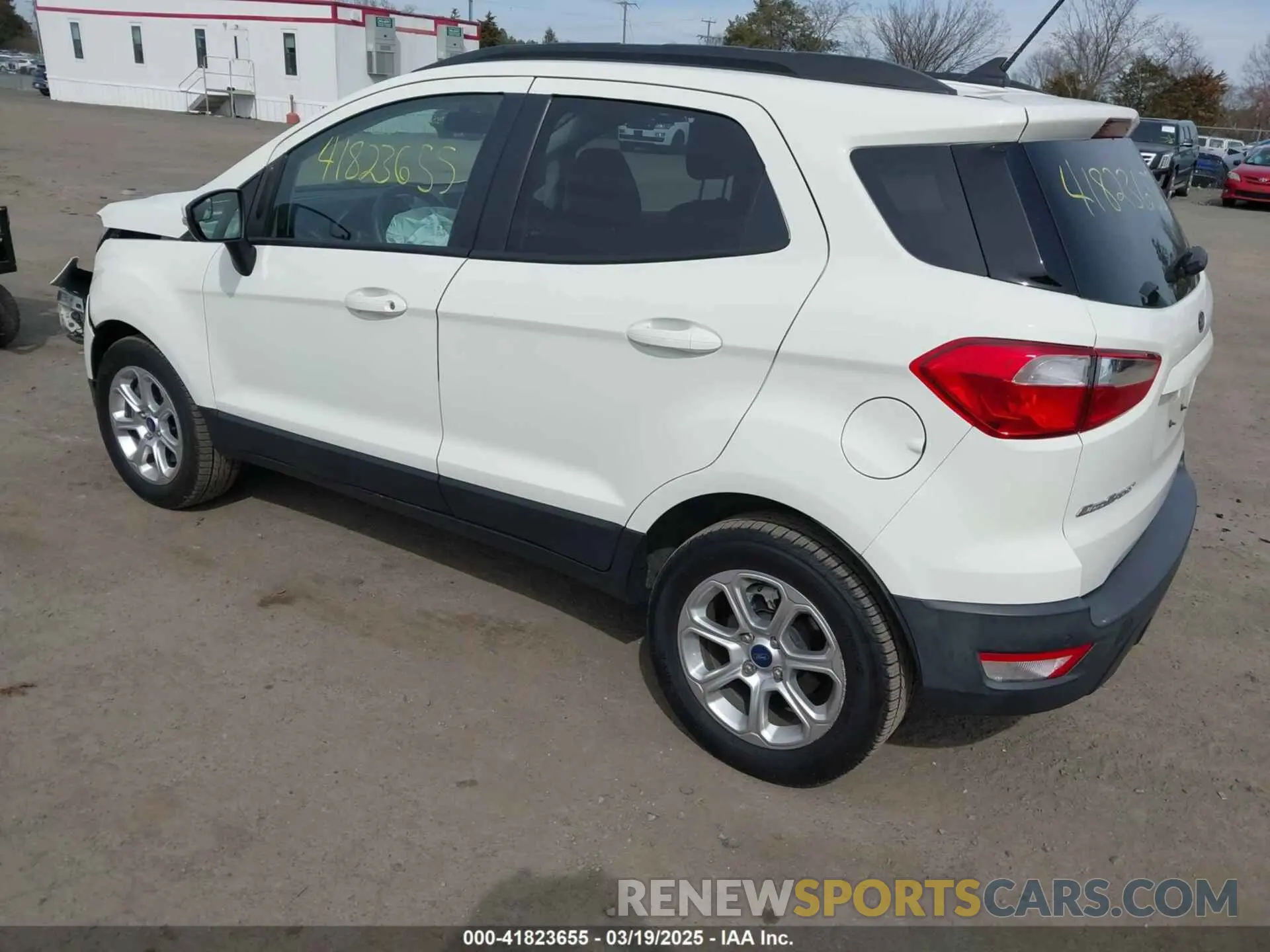 3 Photograph of a damaged car MAJ3S2GE8LC316601 FORD ECOSPORT 2020