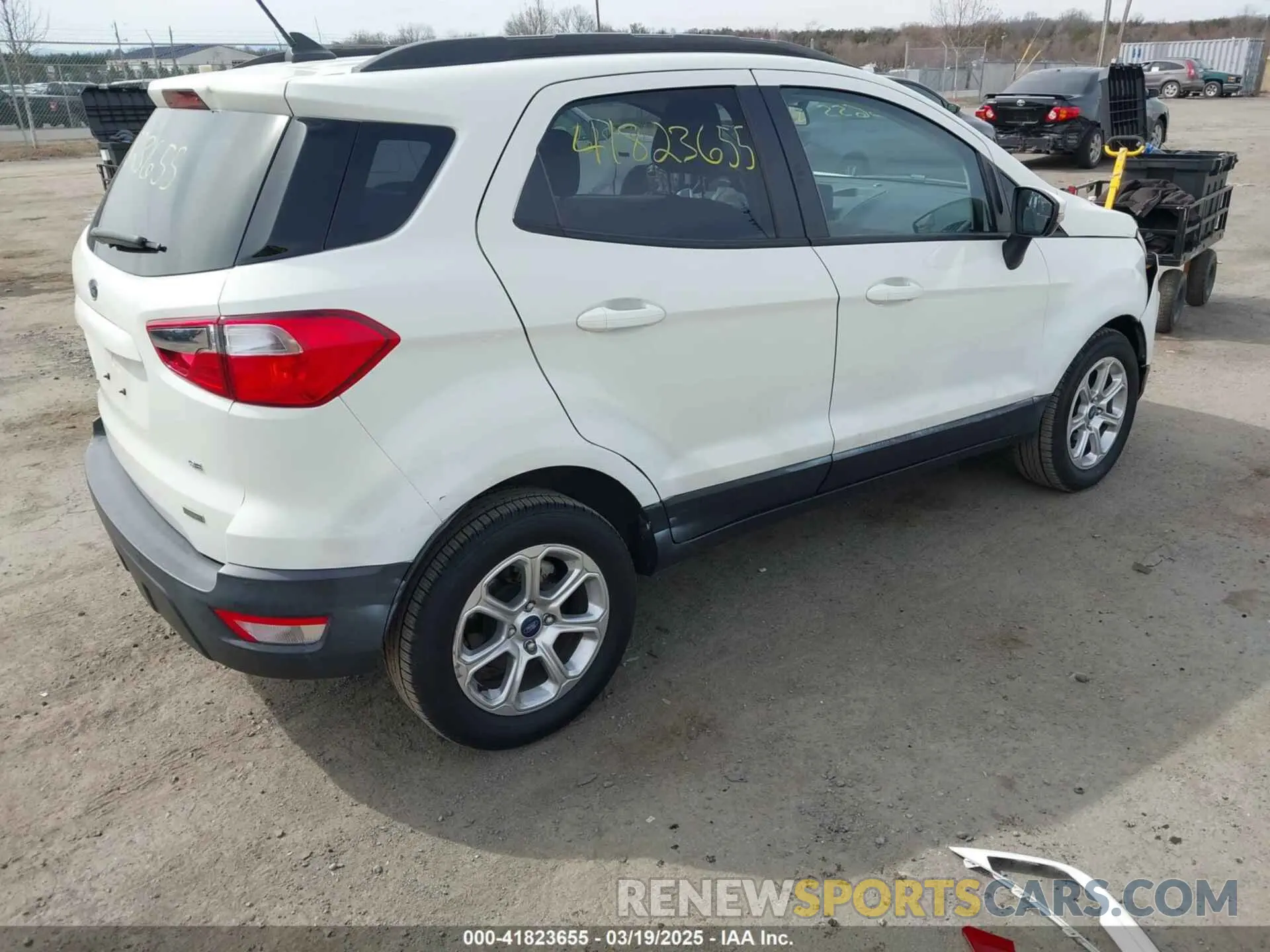 4 Photograph of a damaged car MAJ3S2GE8LC316601 FORD ECOSPORT 2020