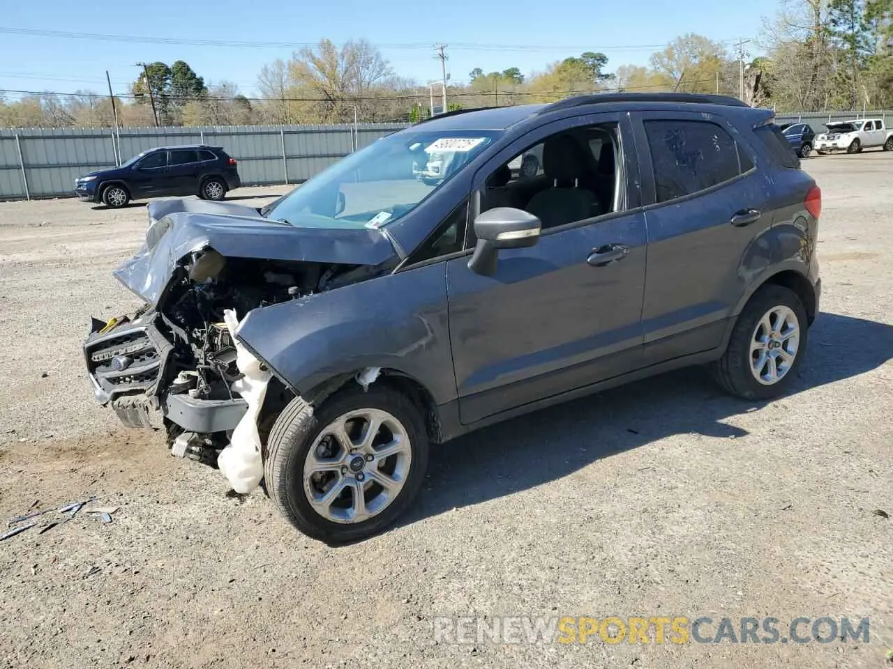 1 Photograph of a damaged car MAJ3S2GE8LC319479 FORD ECOSPORT 2020